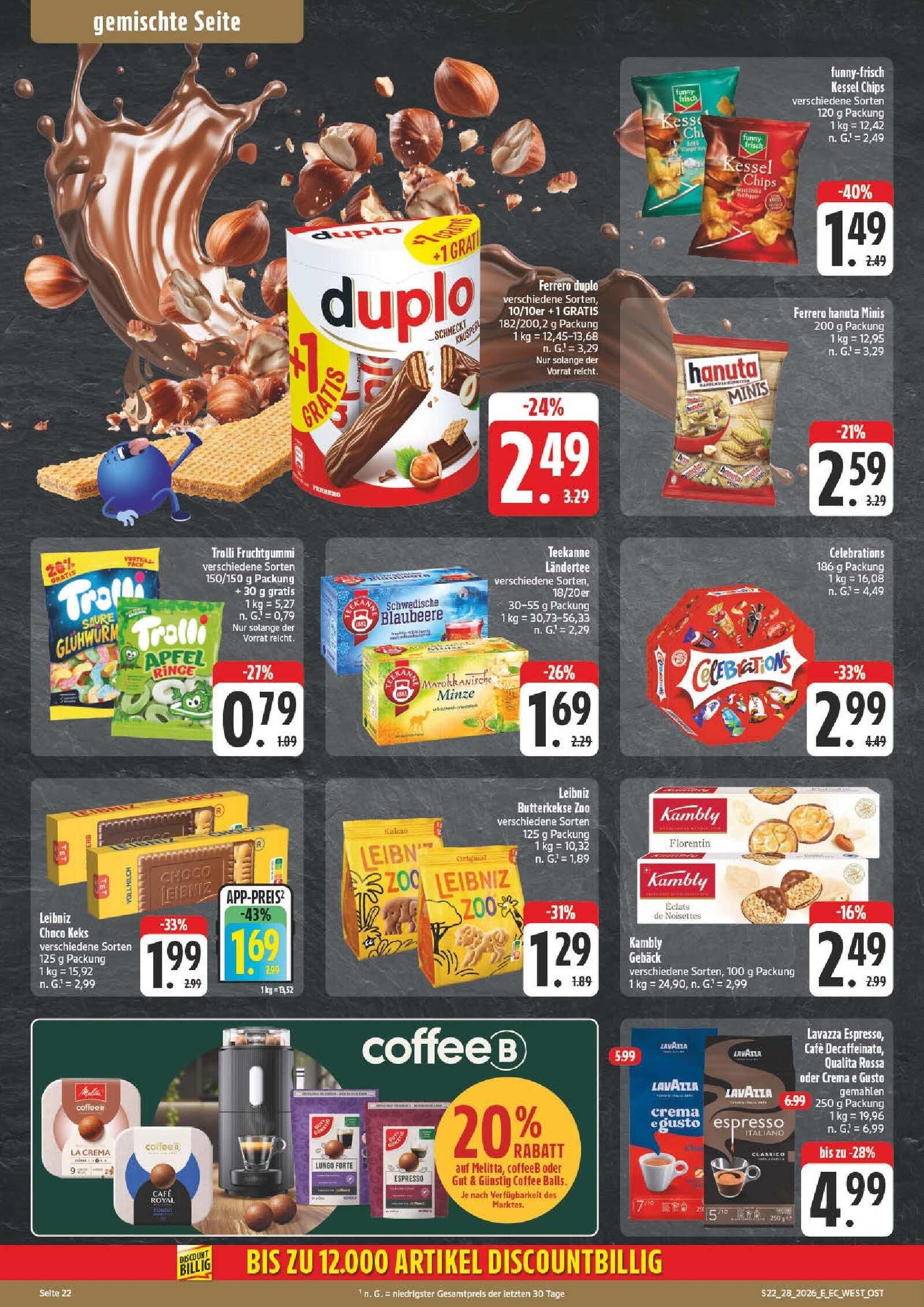 Edeka Prospekt ab Montag - Bayern Nord Seite 22