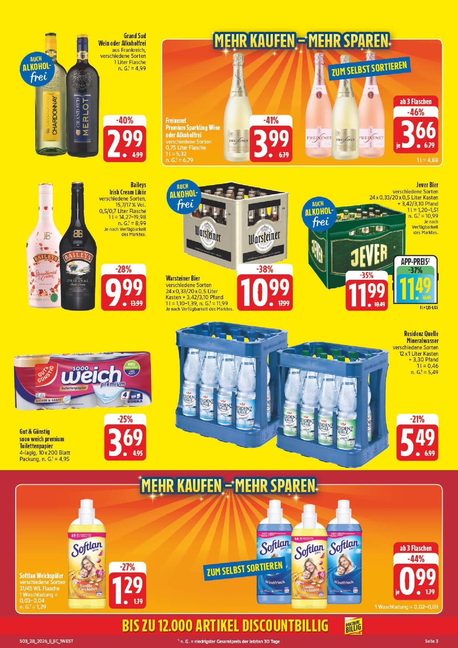 Edeka Prospekt ab Montag - Bayern Nord Seite 3