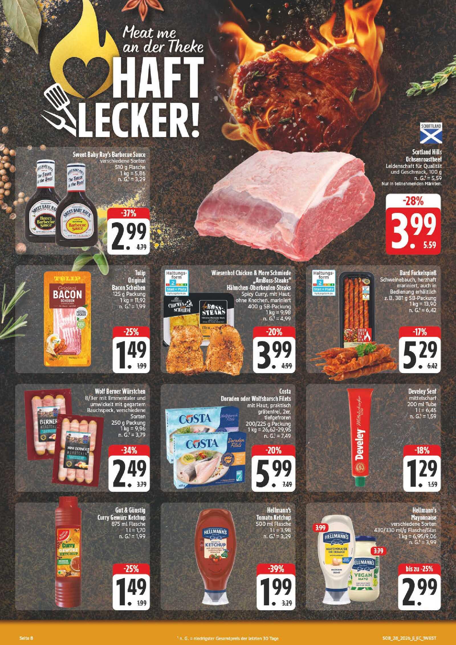 Edeka Prospekt ab Montag - Bayern Nord Seite 8