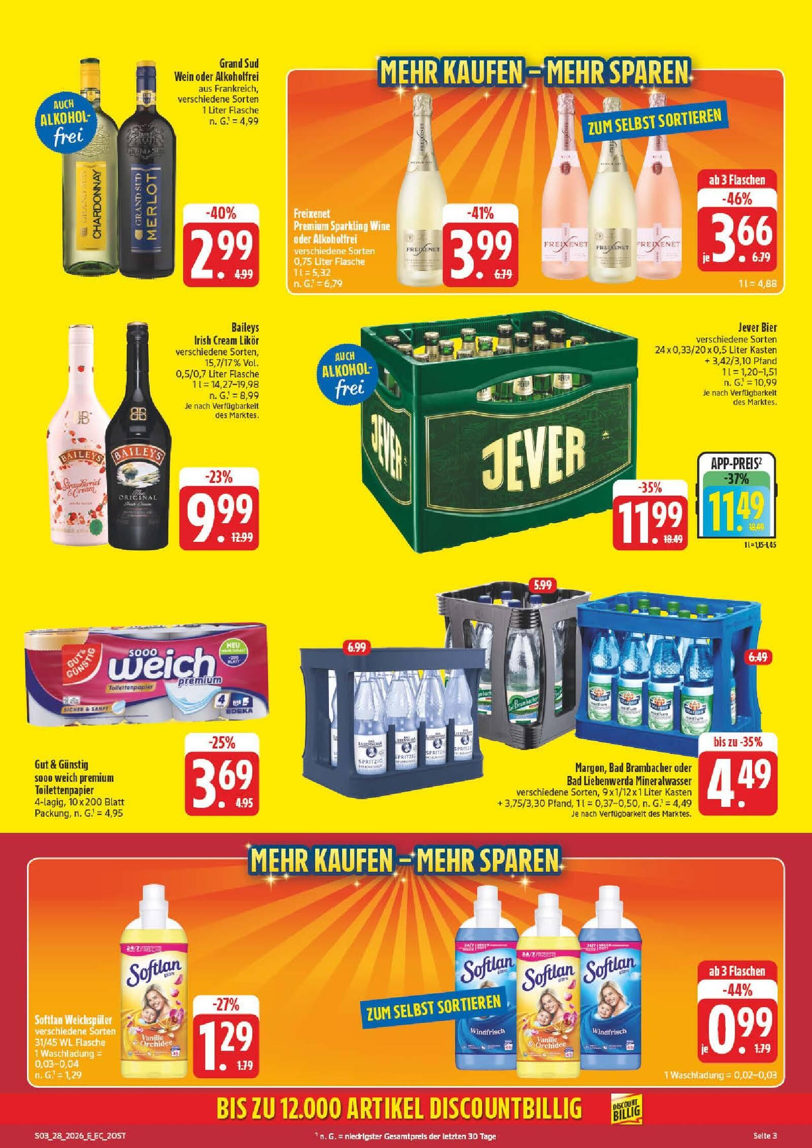Edeka Prospekt ab Montag - Sachsen Seite 3