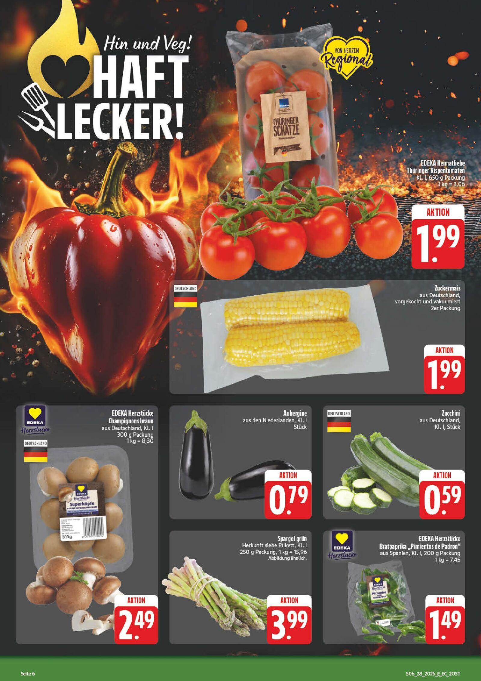Edeka Prospekt ab Montag - Sachsen Seite 6