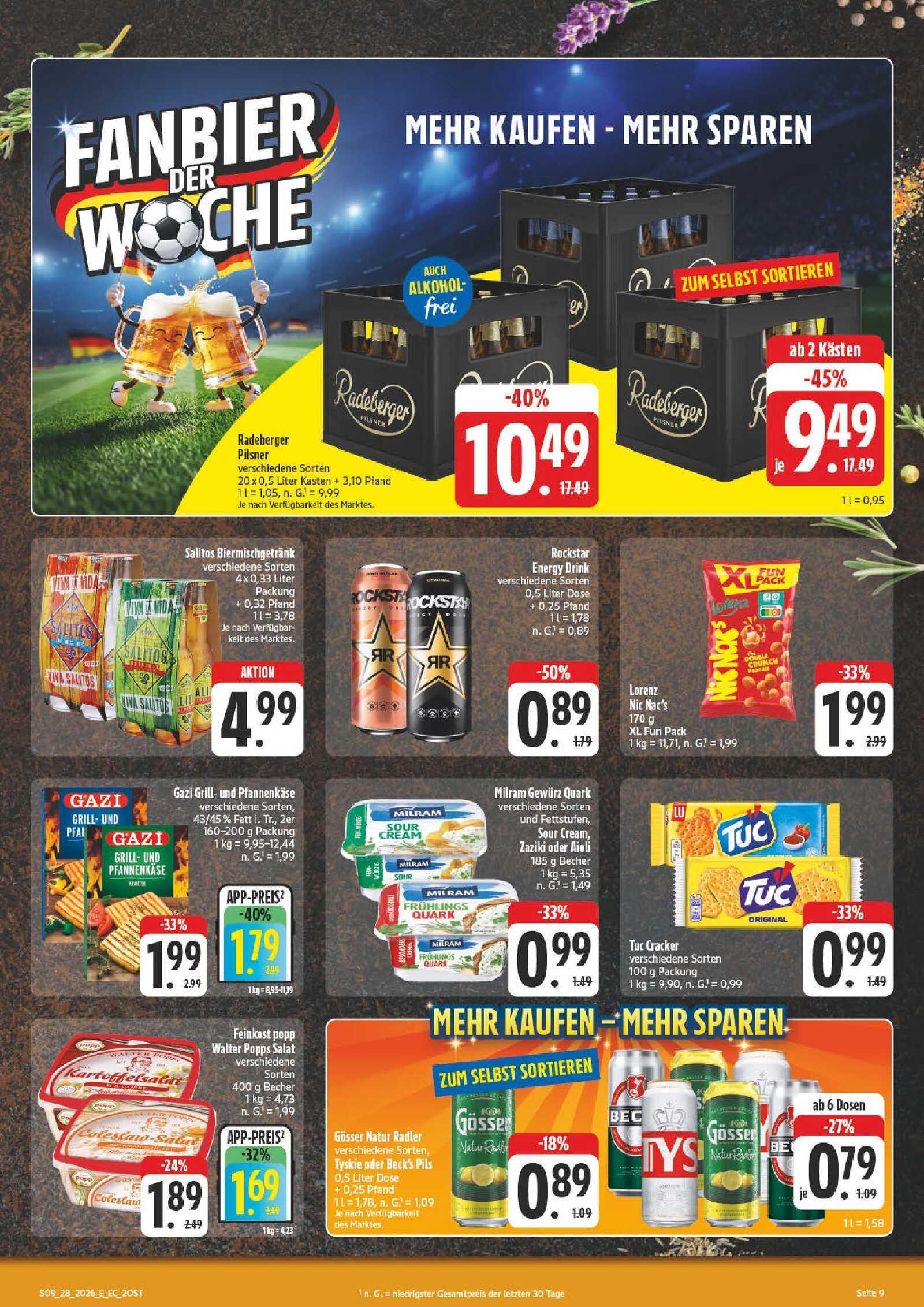 Edeka Prospekt ab Montag - Sachsen Seite 9