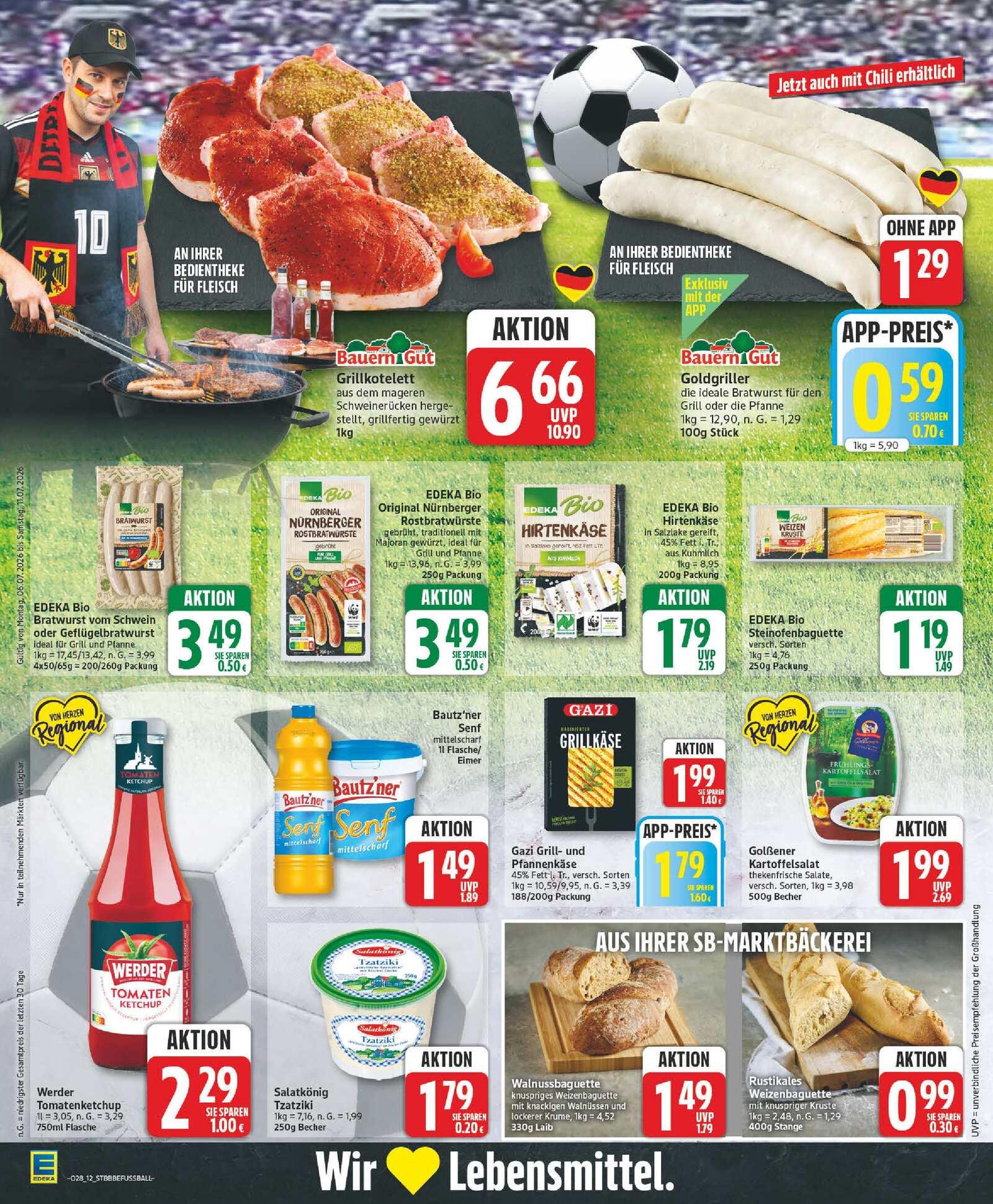 Edeka Prospekt ab Montag - Berlin Seite 12