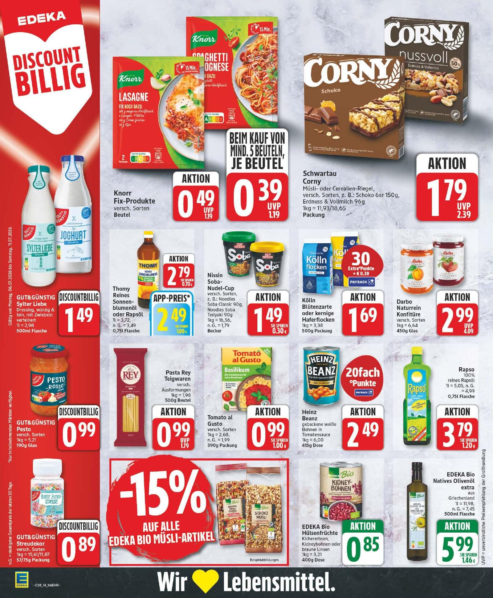 Edeka Prospekt ab Montag - Berlin Seite 14