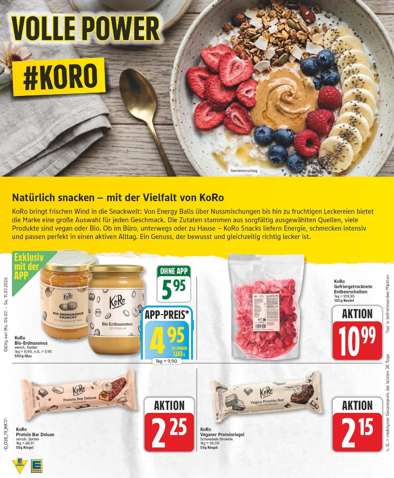 Edeka Prospekt ab Montag - Berlin Seite 19