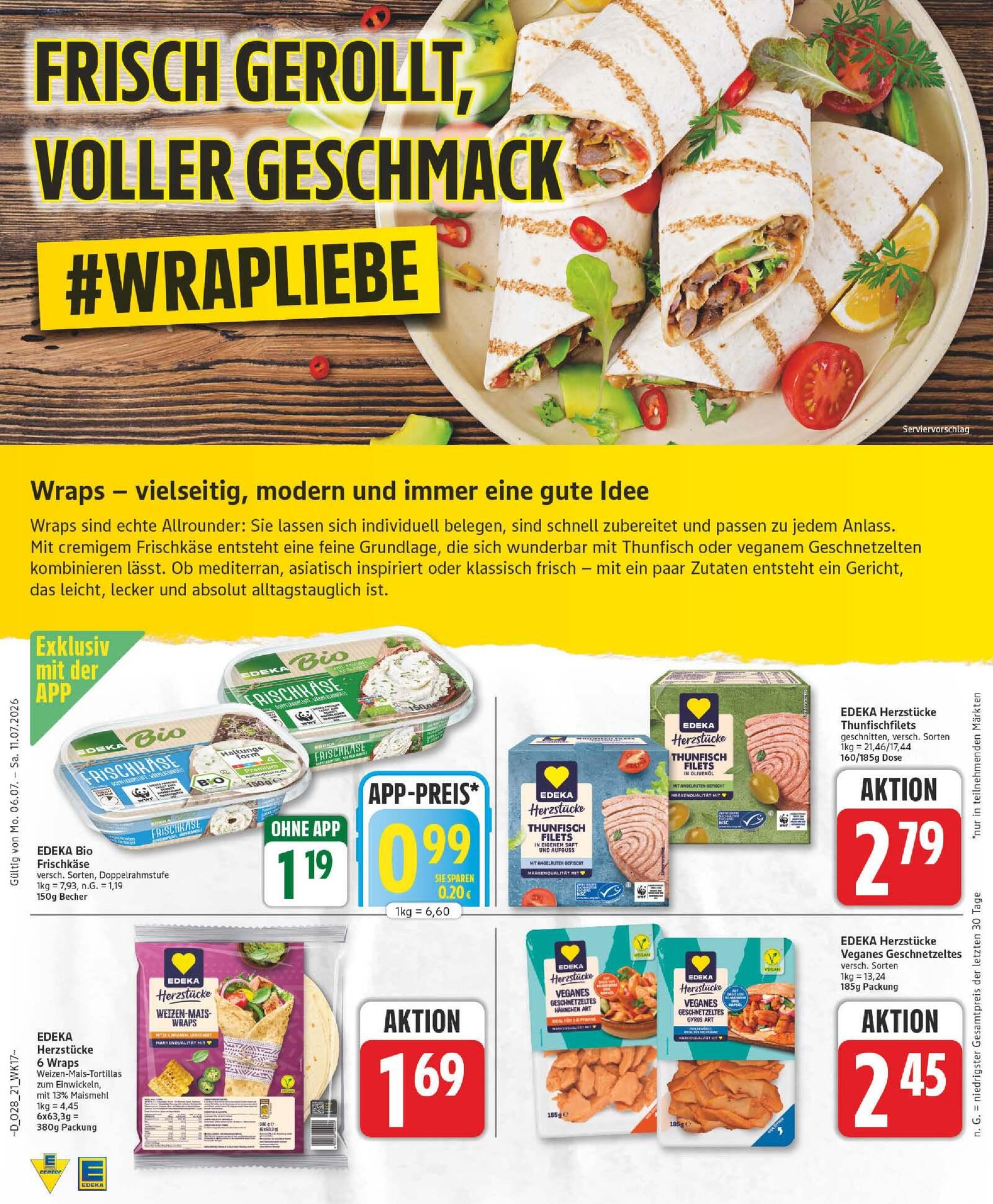 Edeka Prospekt ab Montag - Berlin Seite 21