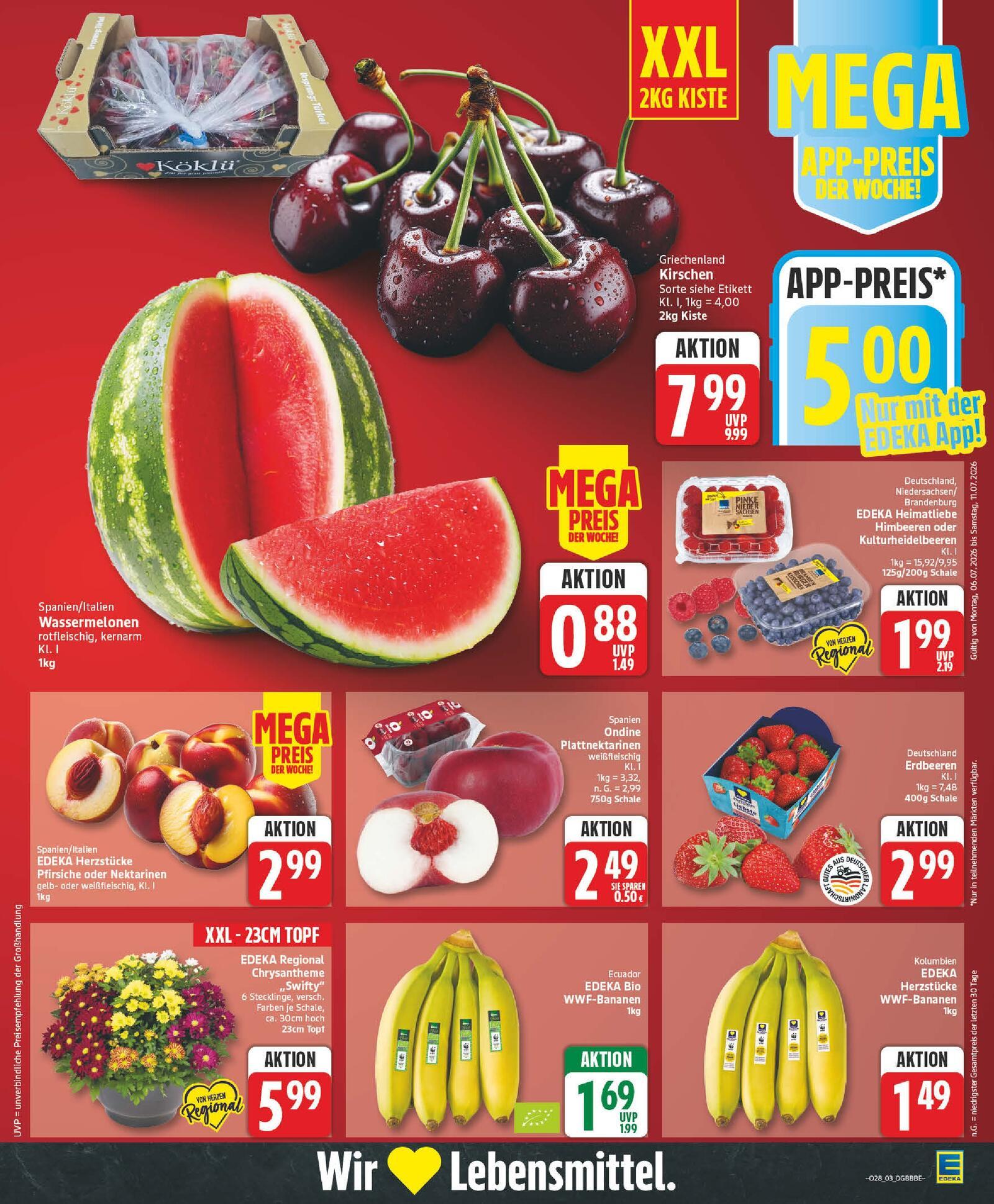 Edeka Prospekt ab Montag - Berlin Seite 3