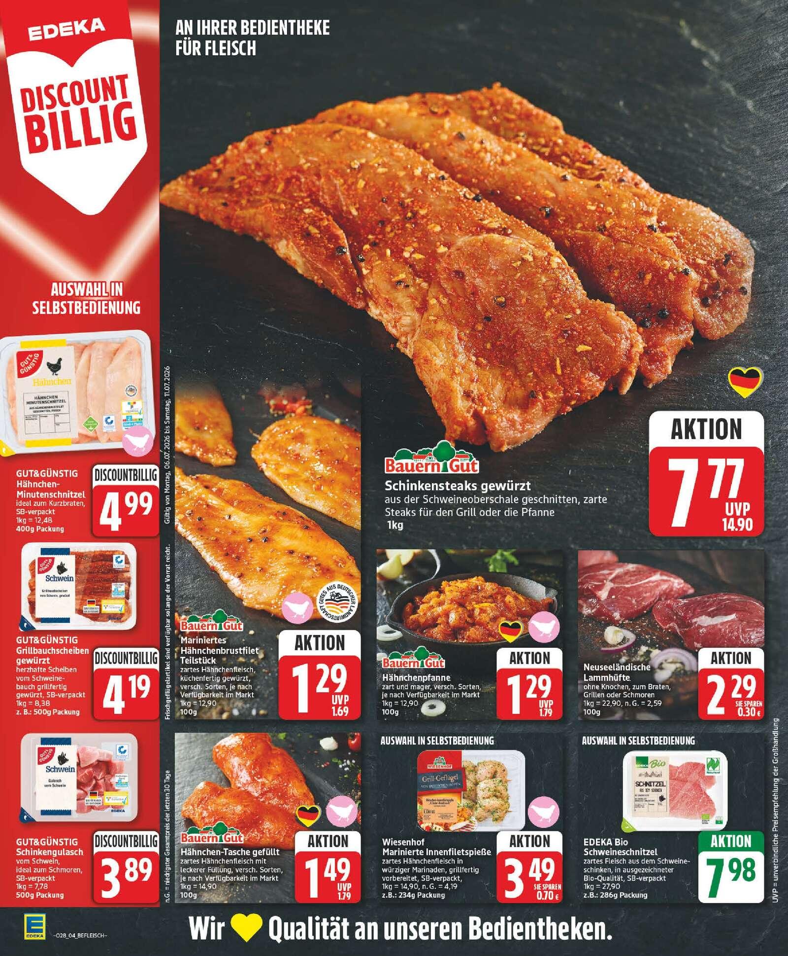 Edeka Prospekt ab Montag - Berlin Seite 4