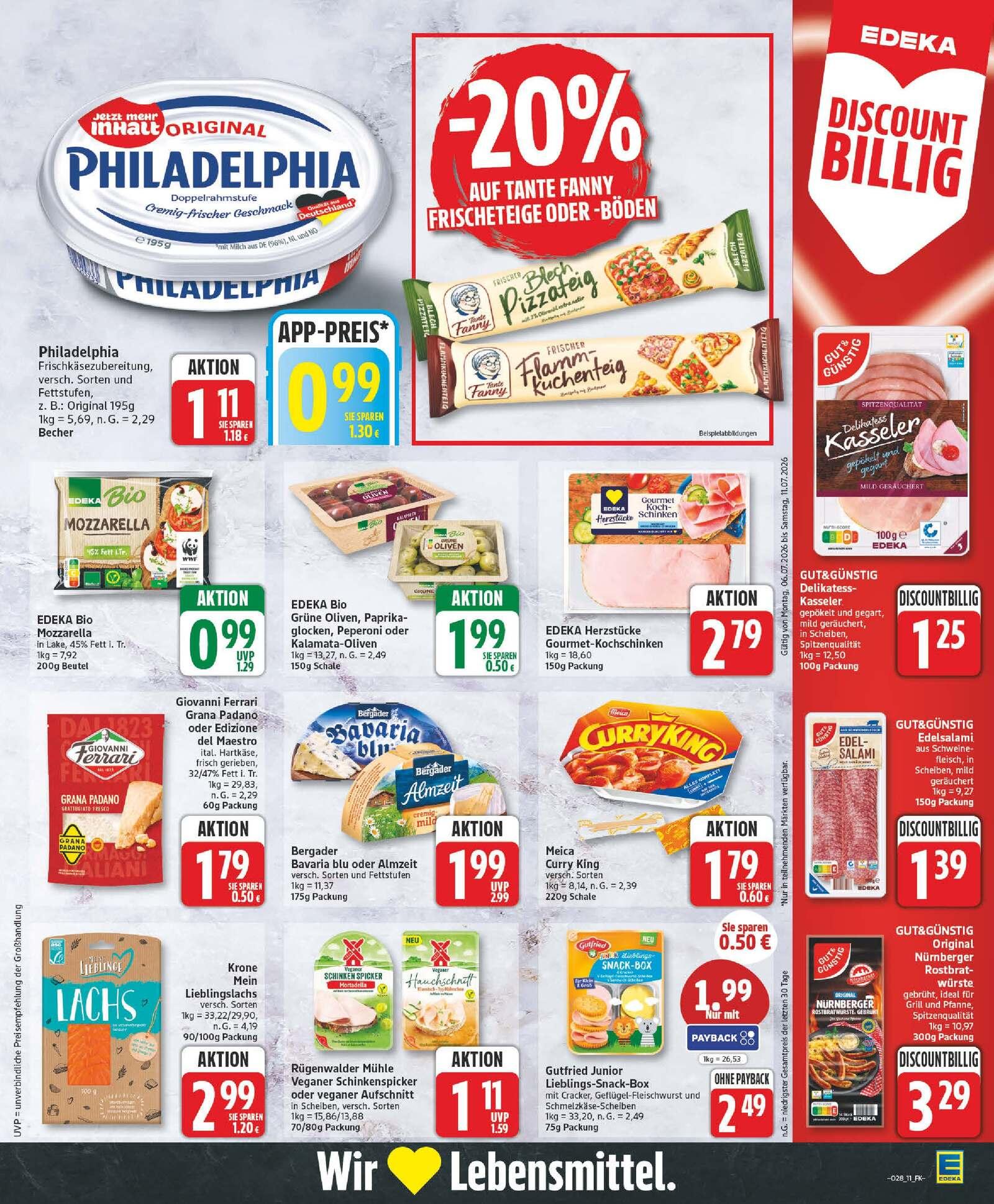 Edeka Prospekt ab Montag - Sachsen-Anhalt Seite 11