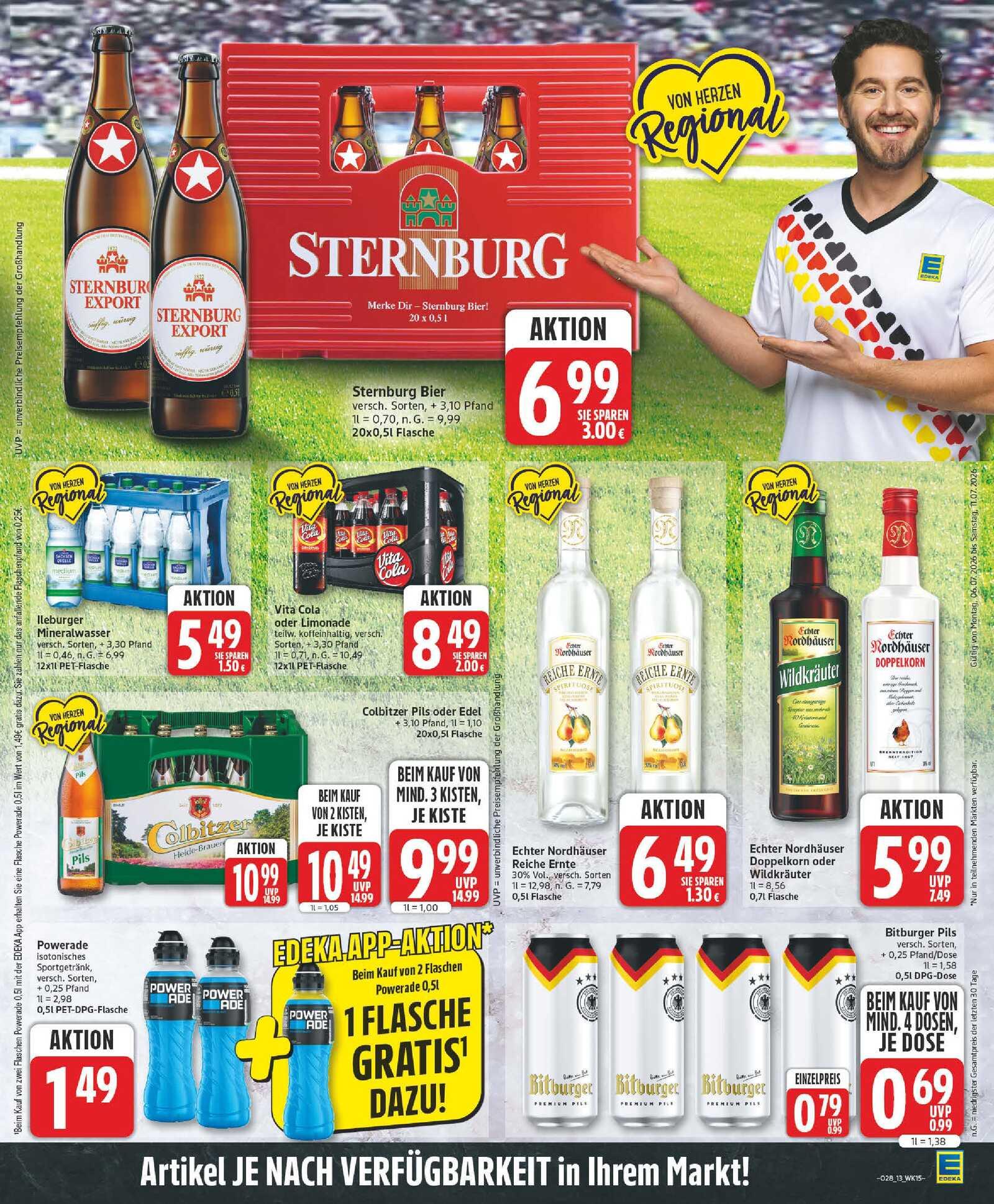 Edeka Prospekt ab Montag - Sachsen-Anhalt Seite 13