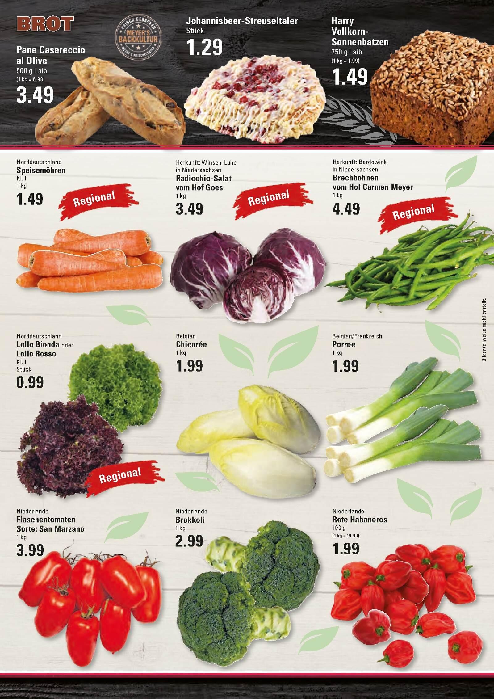 Edeka Prospekt ab Montag - Hamburg Seite 3