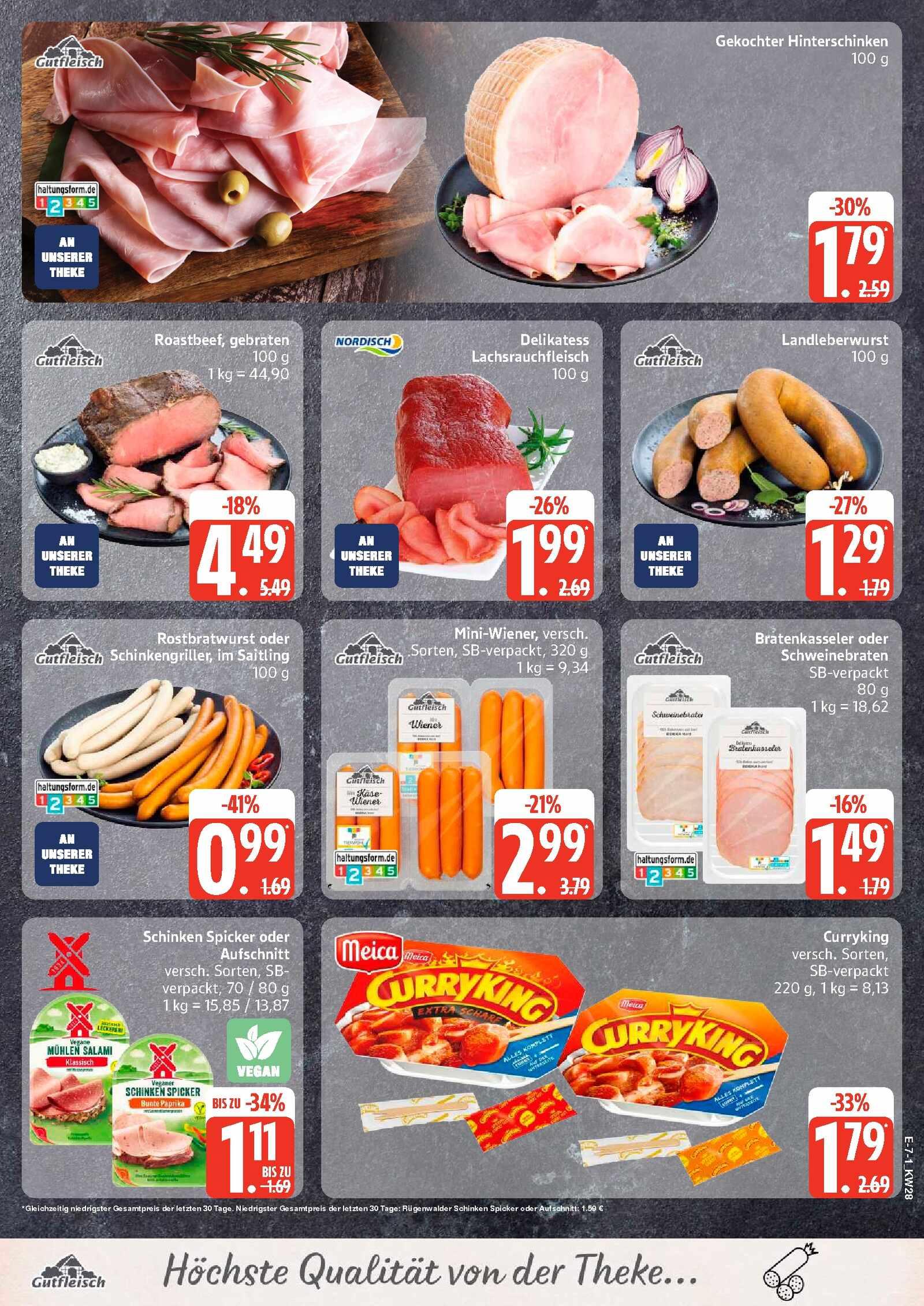 Edeka Prospekt ab Montag - Schleswig - Holstein Seite 10