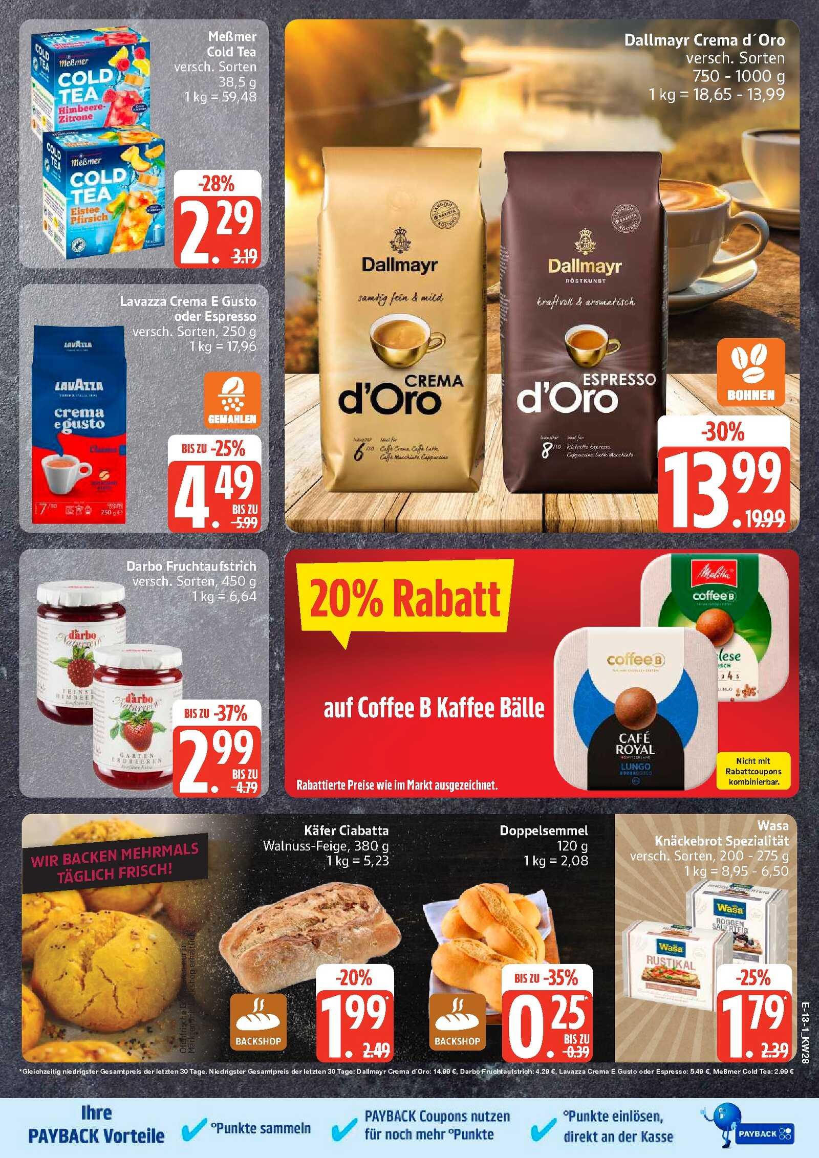 Edeka Prospekt ab Montag - Schleswig - Holstein Seite 17