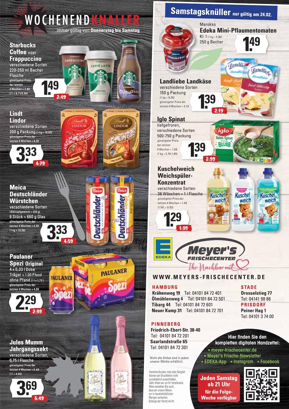 Edeka Prospekt ab Montag - Hamburg Seite 16