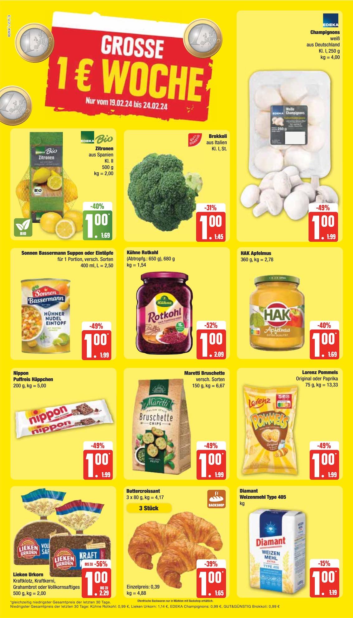 Edeka Prospekt ab Montag - Schleswig - Holstein Seite 2