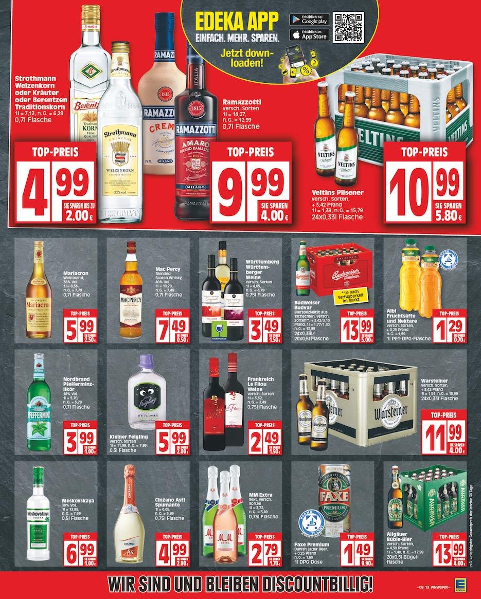 Edeka Prospekt ab Montag - Niedersachsen Seite 13