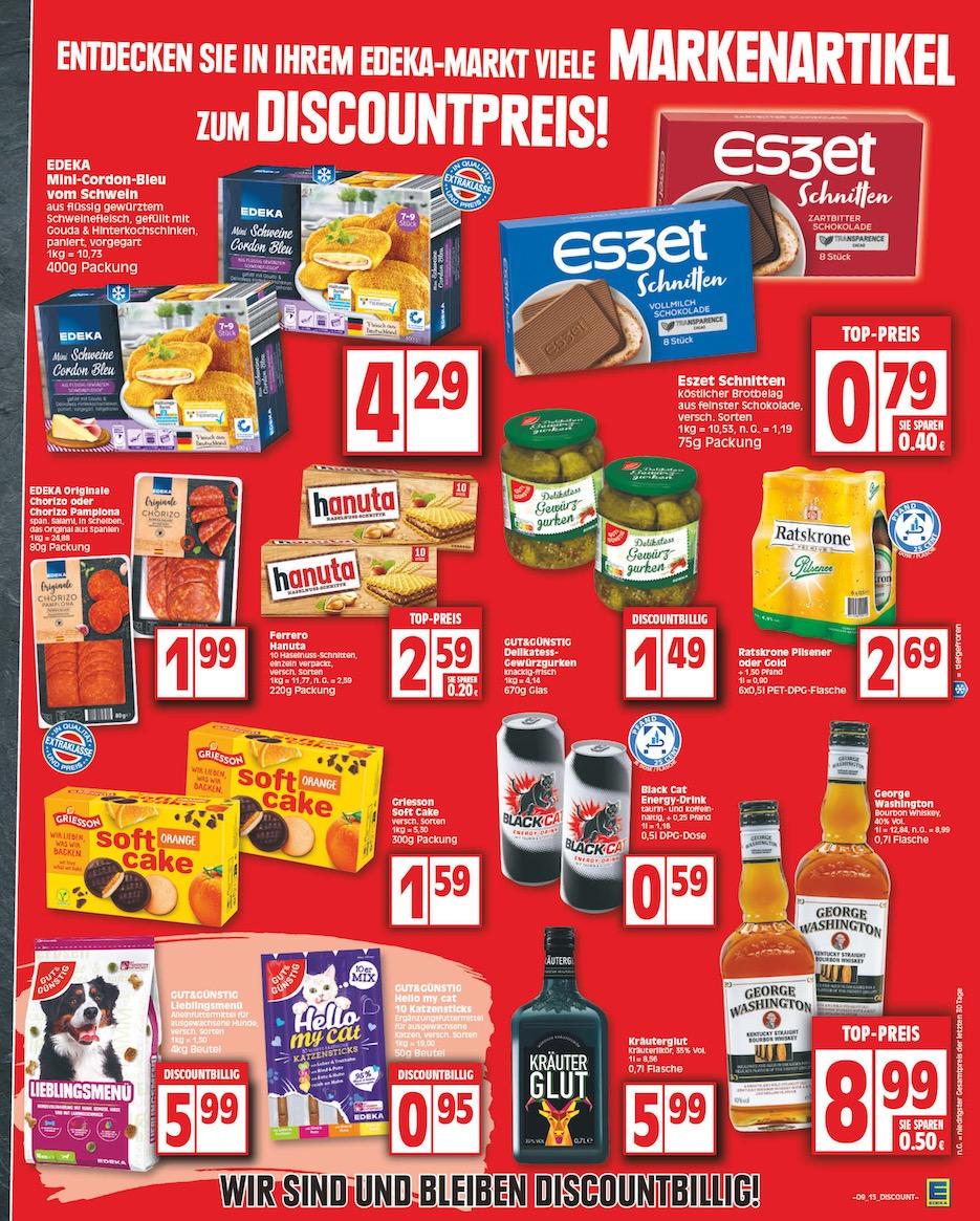 Edeka Prospekt ab Montag - Niedersachsen Seite 15