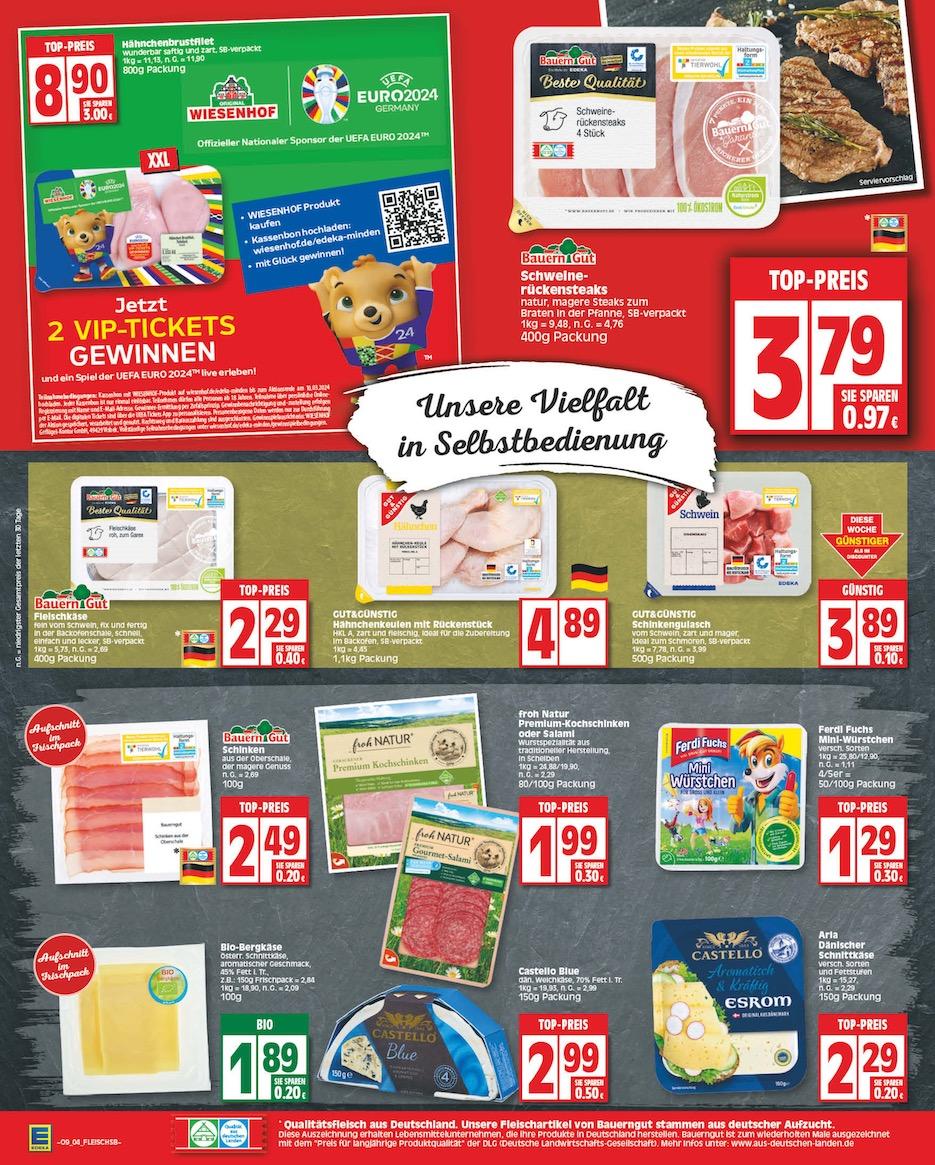 Edeka Prospekt ab Montag - Niedersachsen Seite 4