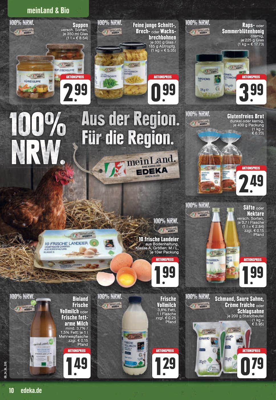 Edeka Prospekt ab Montag - Nordrhein - Westfalen Seite 10