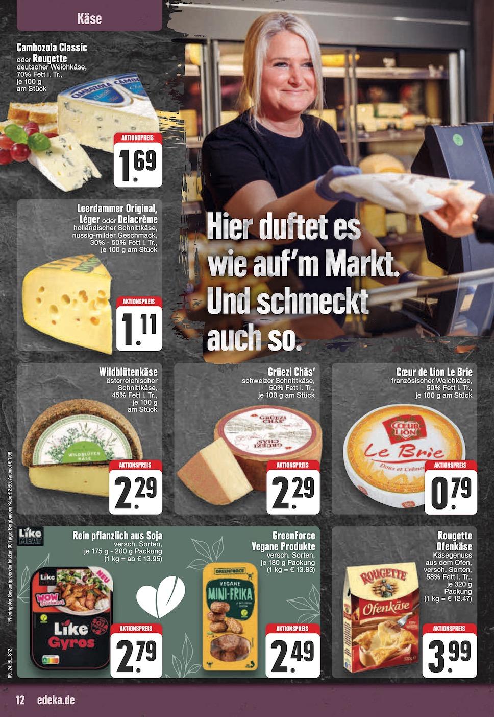 Edeka Prospekt ab Montag - Nordrhein - Westfalen Seite 12