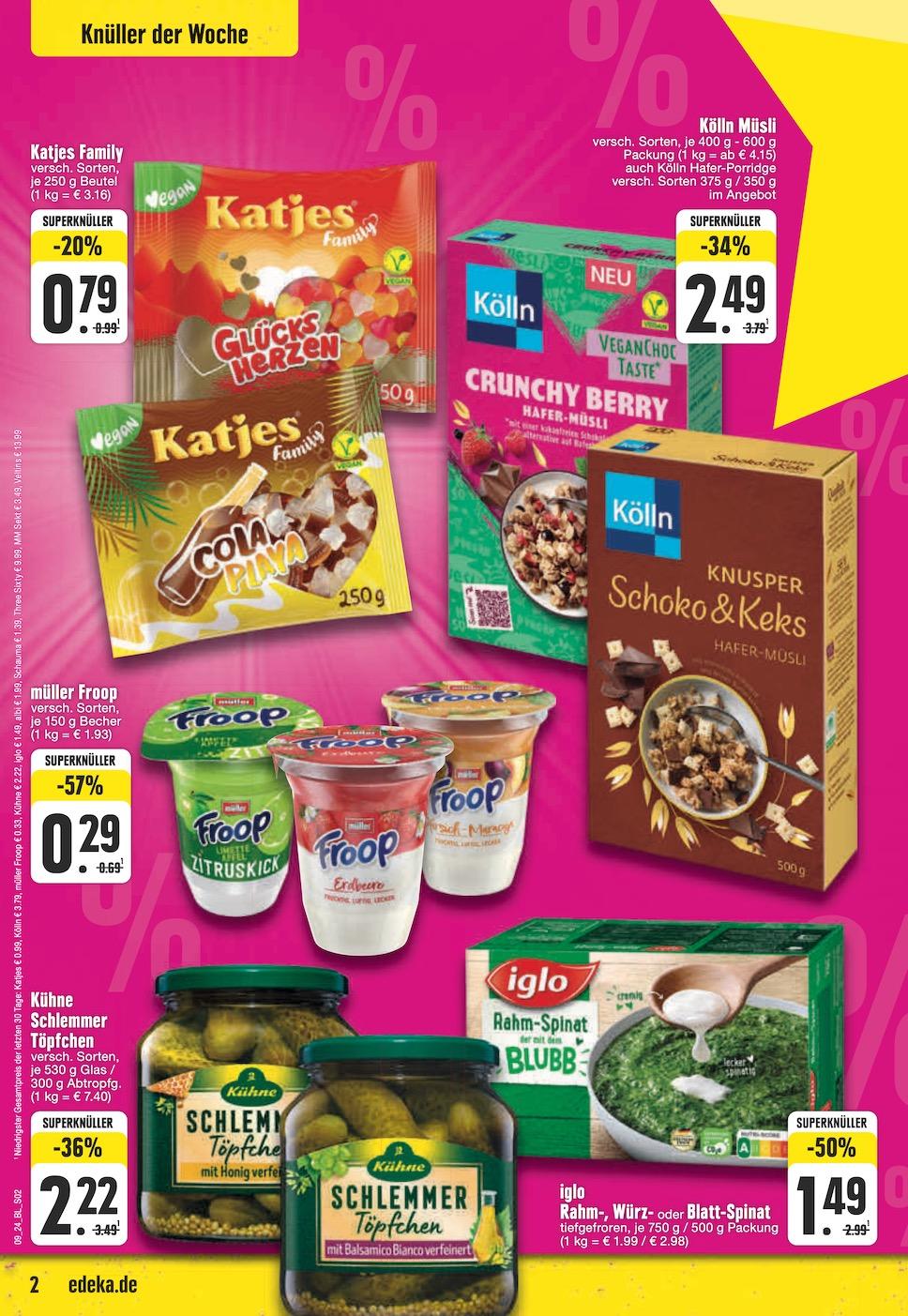 Edeka Prospekt ab Montag - Nordrhein - Westfalen Seite 2