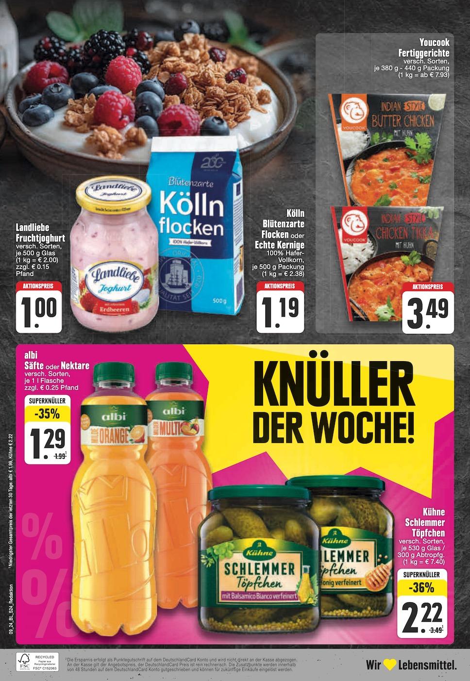 Edeka Prospekt ab Montag - Nordrhein - Westfalen Seite 24