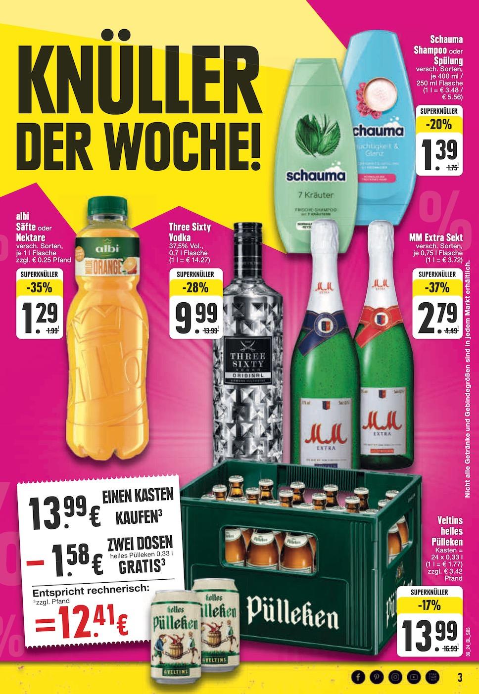 Edeka Prospekt ab Montag - Nordrhein - Westfalen Seite 3