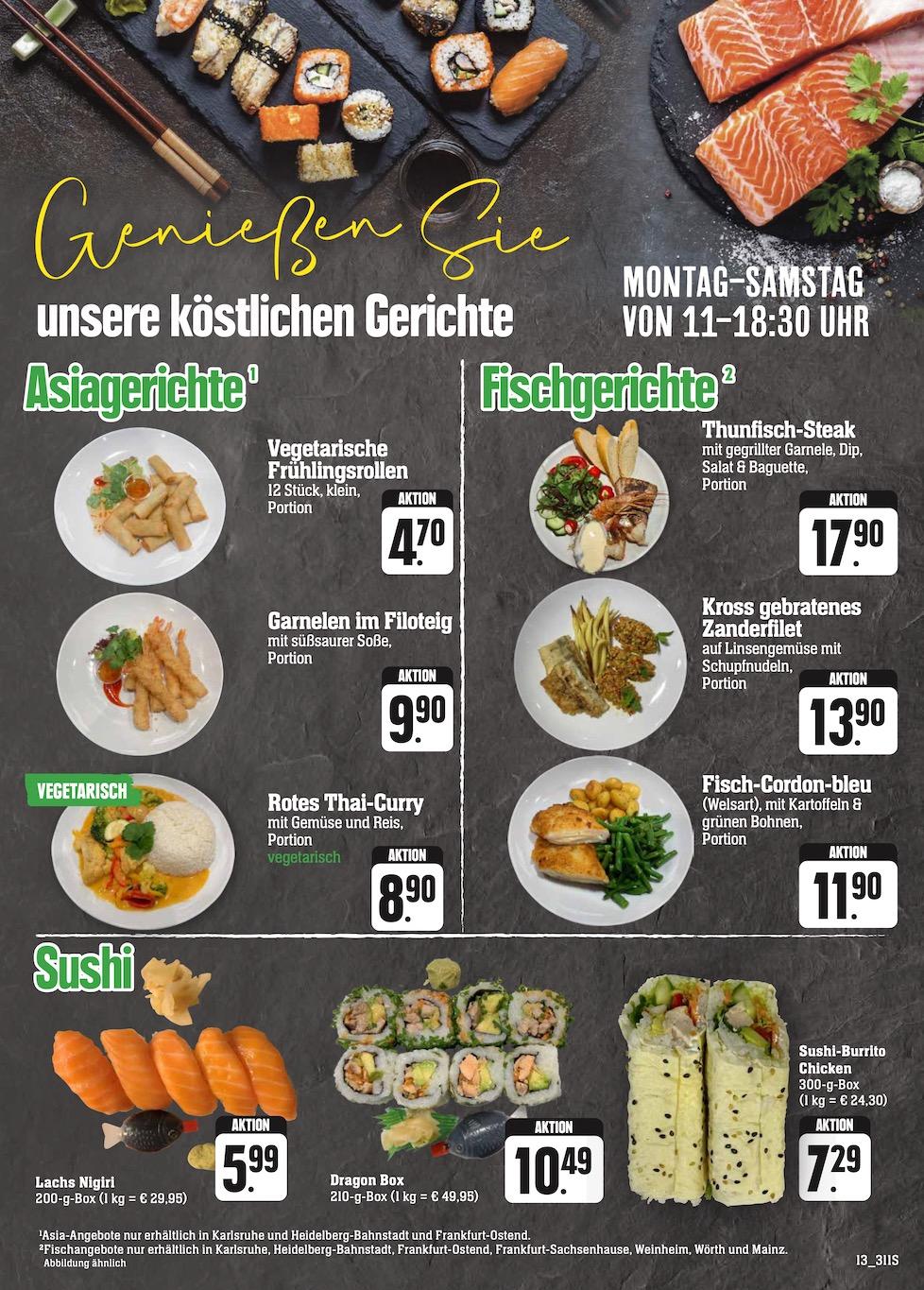 Edeka Prospekt ab Montag - Hessen Seite 13