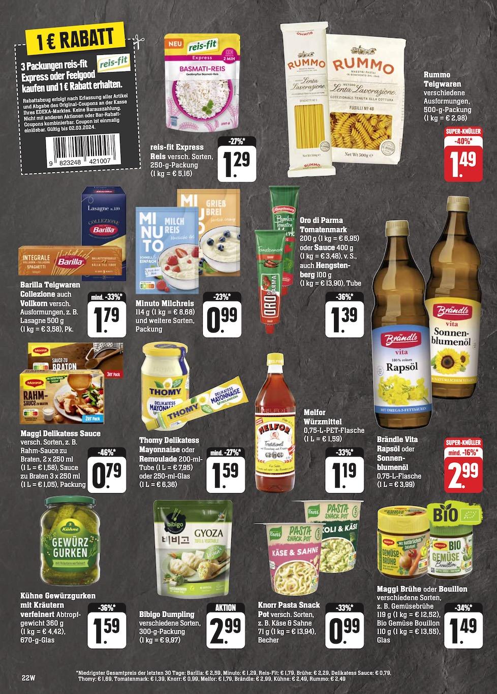 Edeka Prospekt ab Montag - Hessen Seite 22