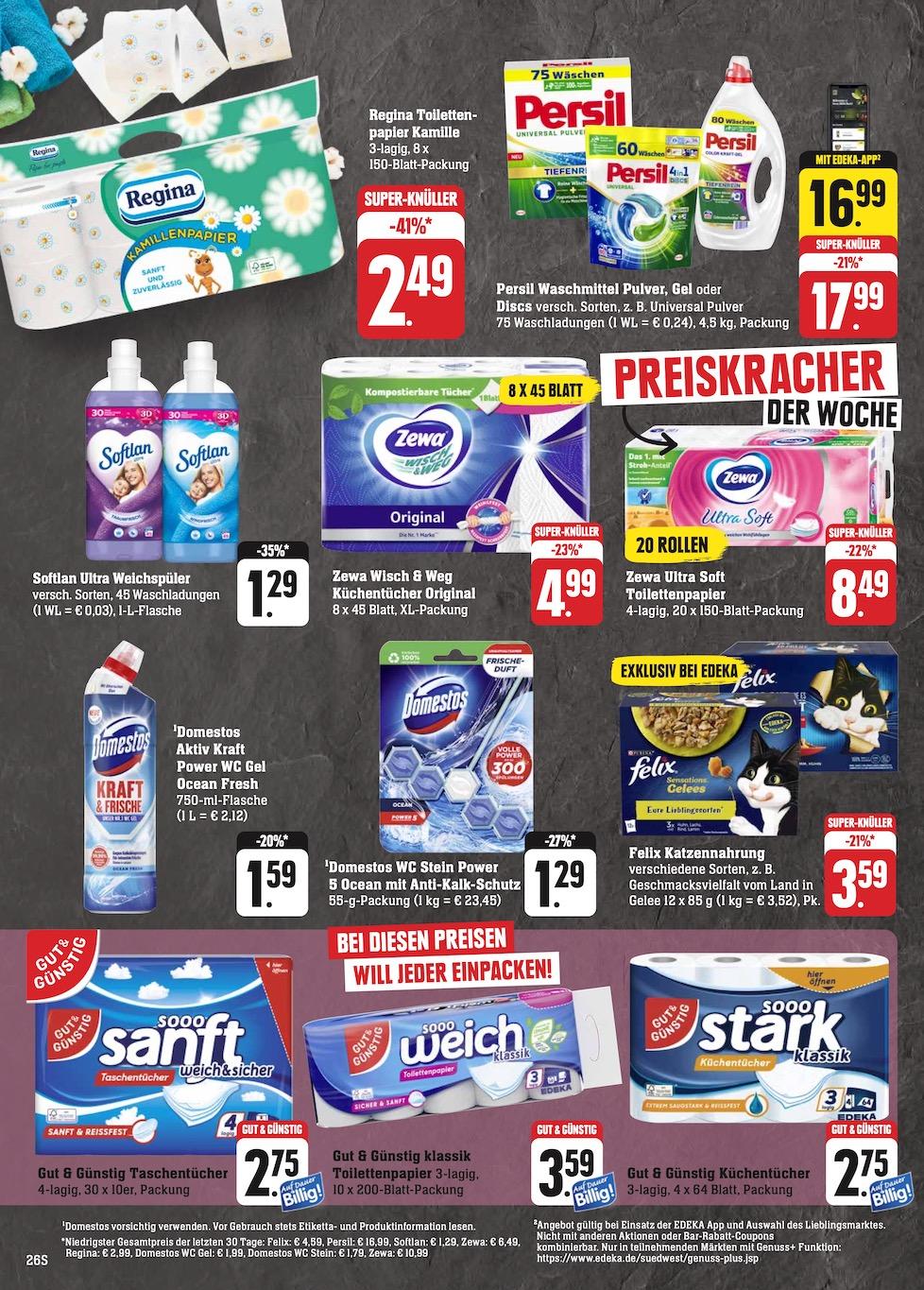 Edeka Prospekt ab Montag - Hessen Seite 26