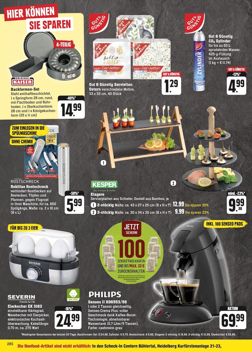 Edeka Prospekt ab Montag - Hessen Seite 28