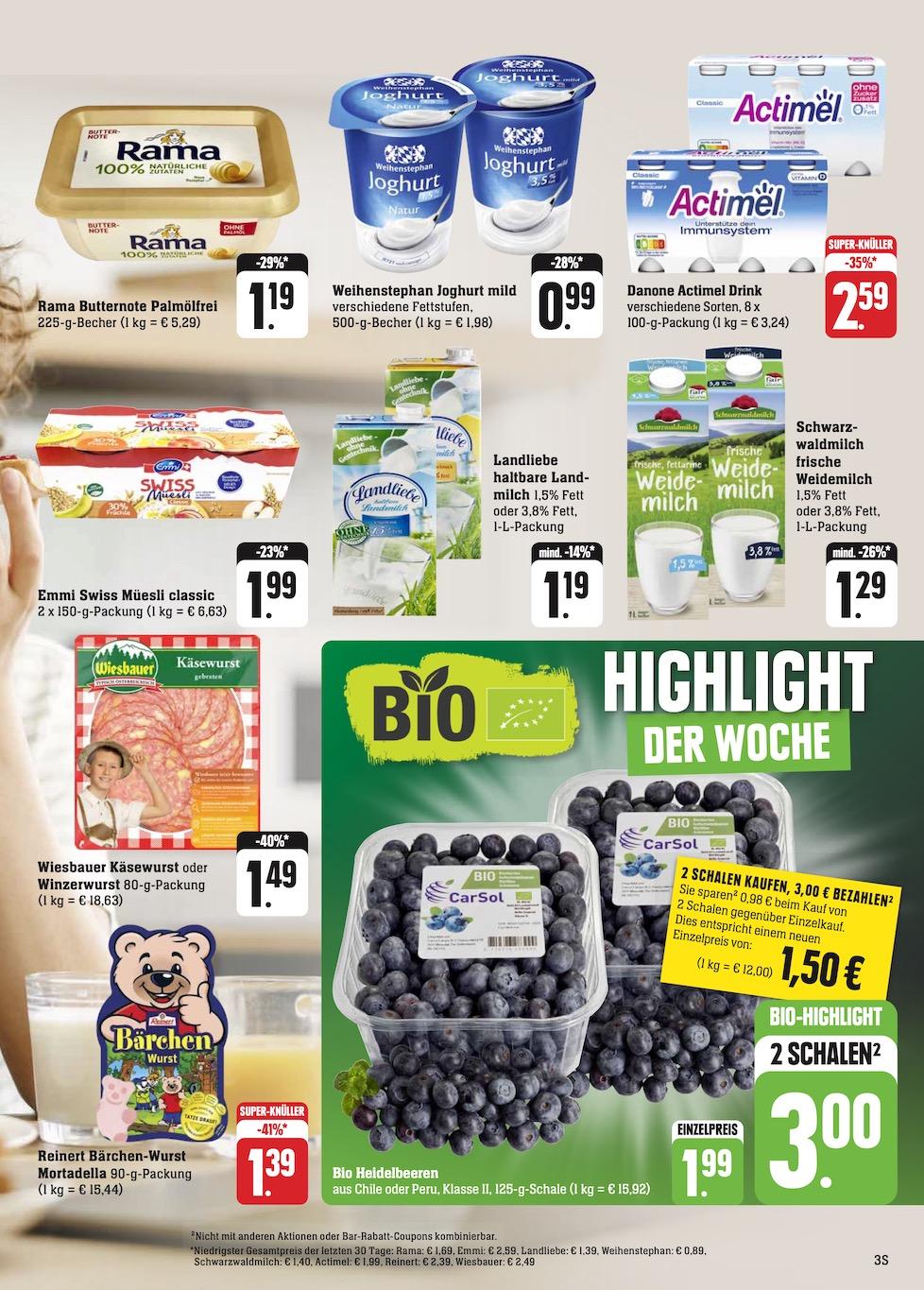 Edeka Prospekt ab Montag - Hessen Seite 3