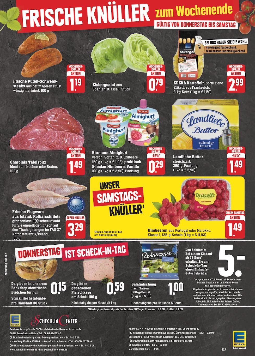 Edeka Prospekt ab Montag - Hessen Seite 32