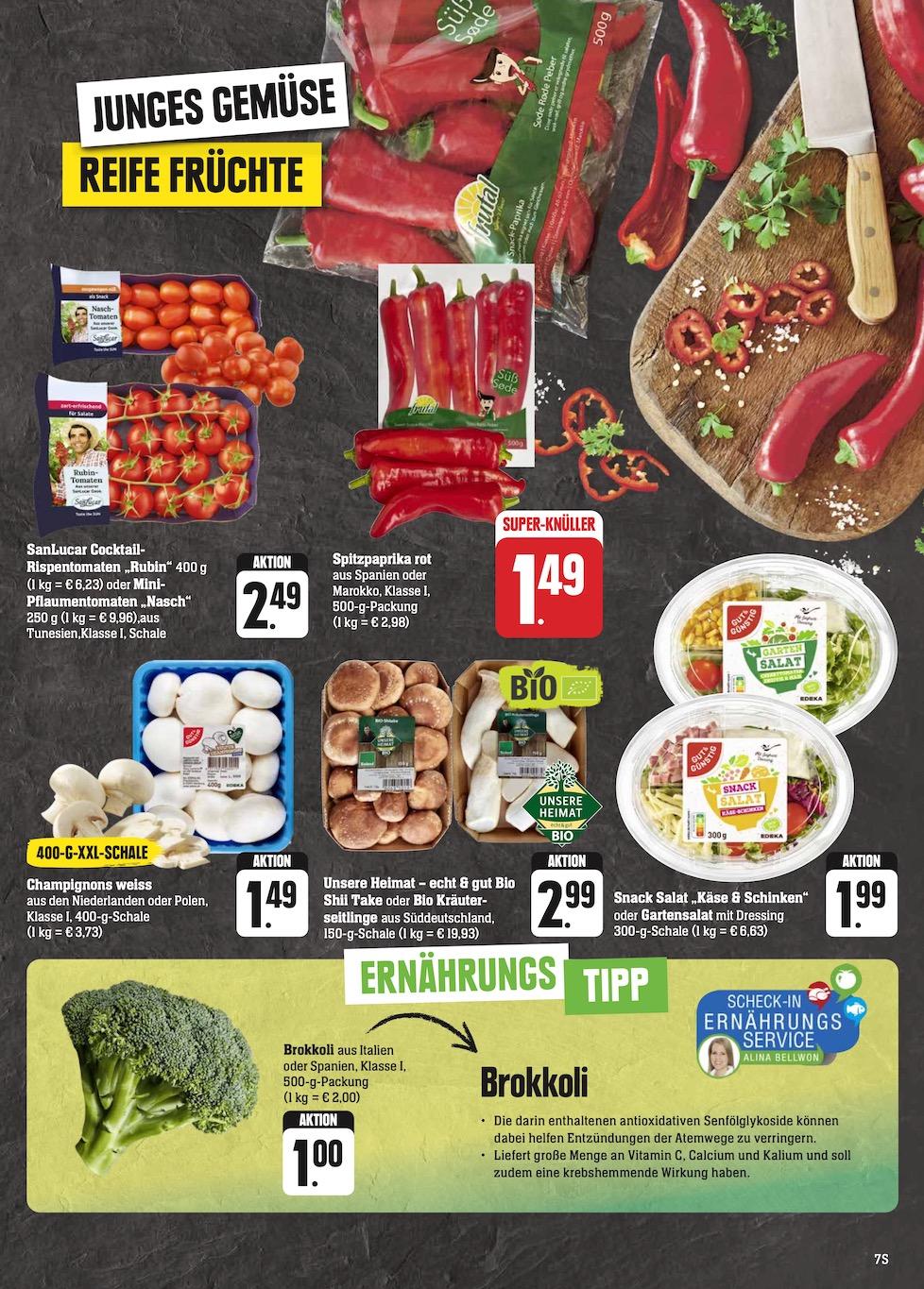 Edeka Prospekt ab Montag - Hessen Seite 7