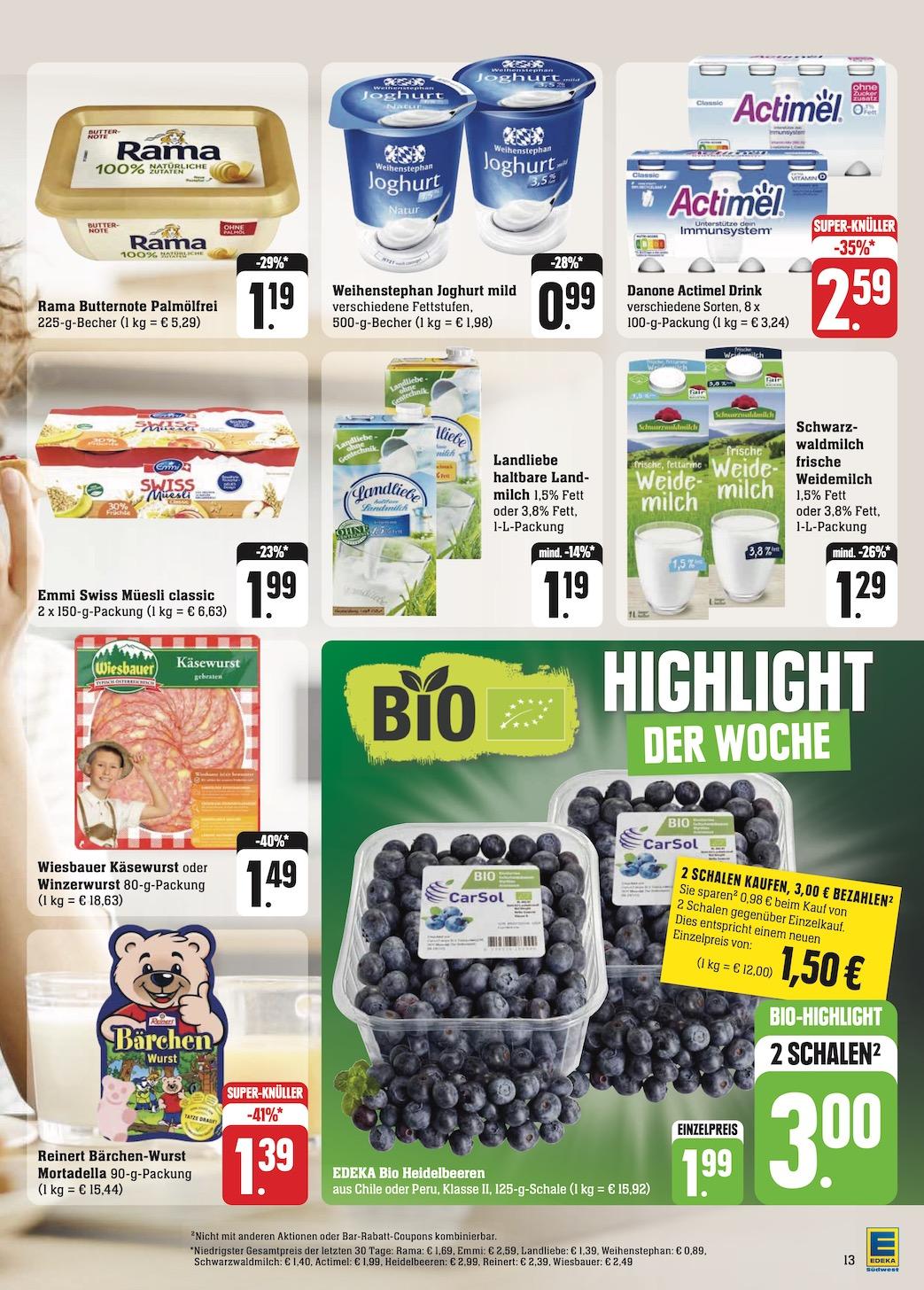 Edeka Prospekt ab Montag - Rheinland - Pfalz Seite 15