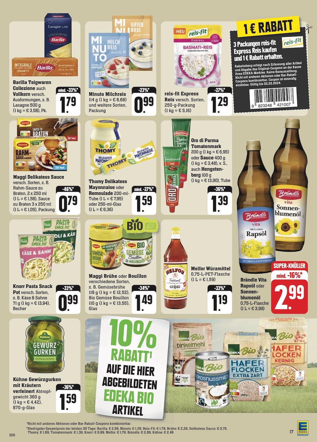 Edeka Prospekt ab Montag - Rheinland - Pfalz Seite 19