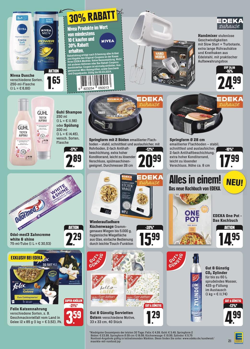 Edeka Prospekt ab Montag - Rheinland - Pfalz Seite 23