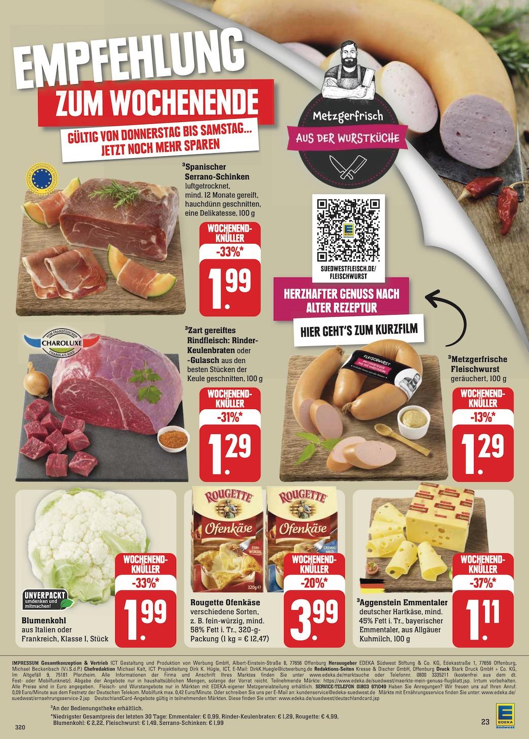 Edeka Prospekt ab Montag - Rheinland - Pfalz Seite 25