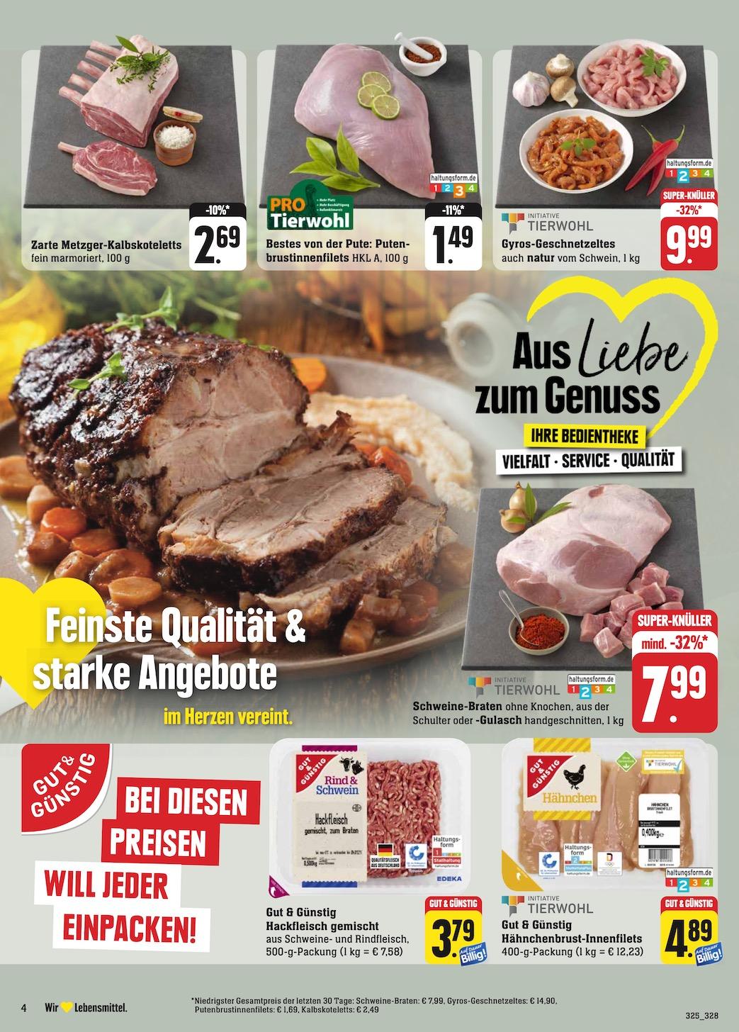 Edeka Prospekt ab Montag - Rheinland - Pfalz Seite 4