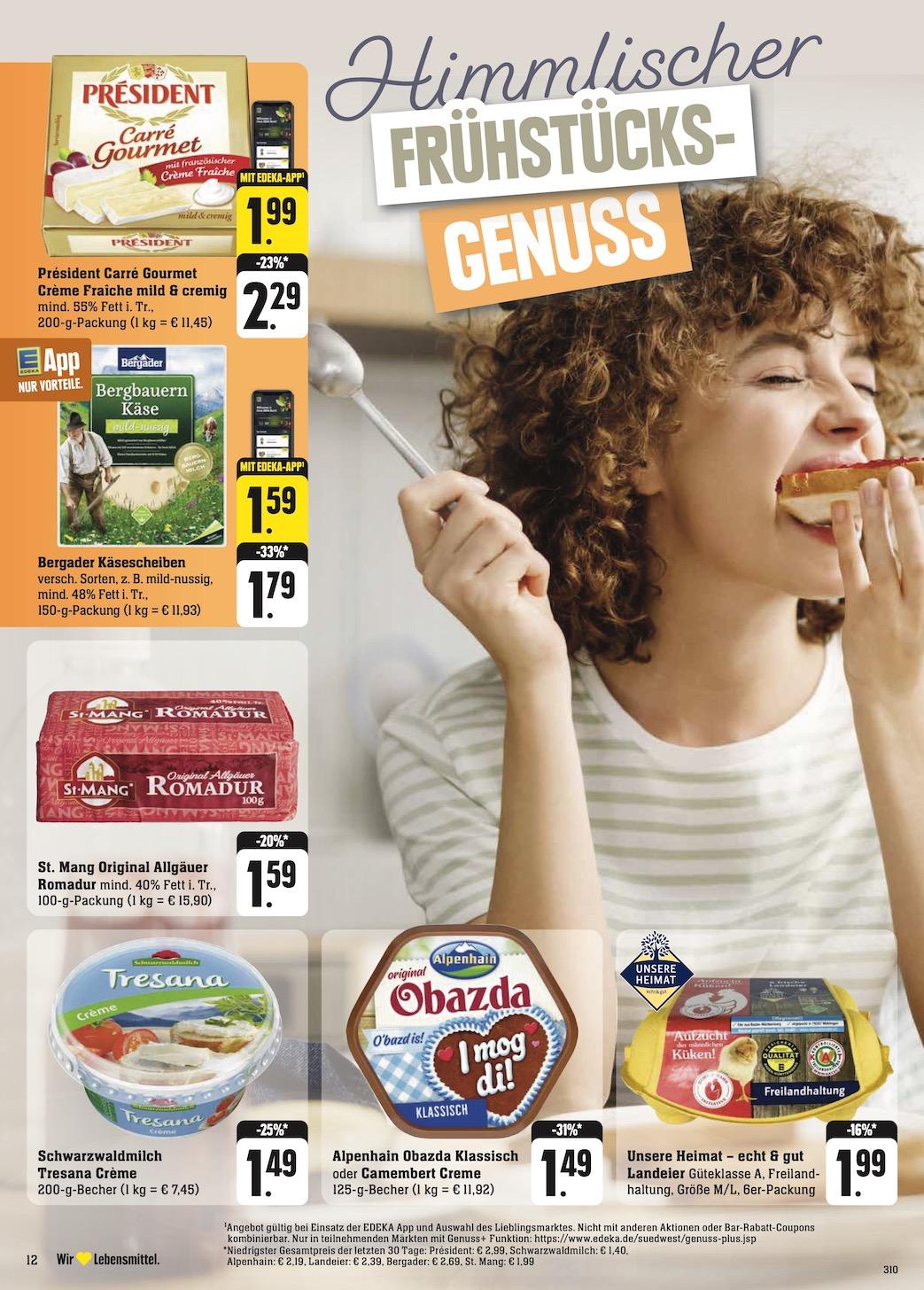 Edeka Prospekt ab Montag - Baden - Württemberg Seite 14