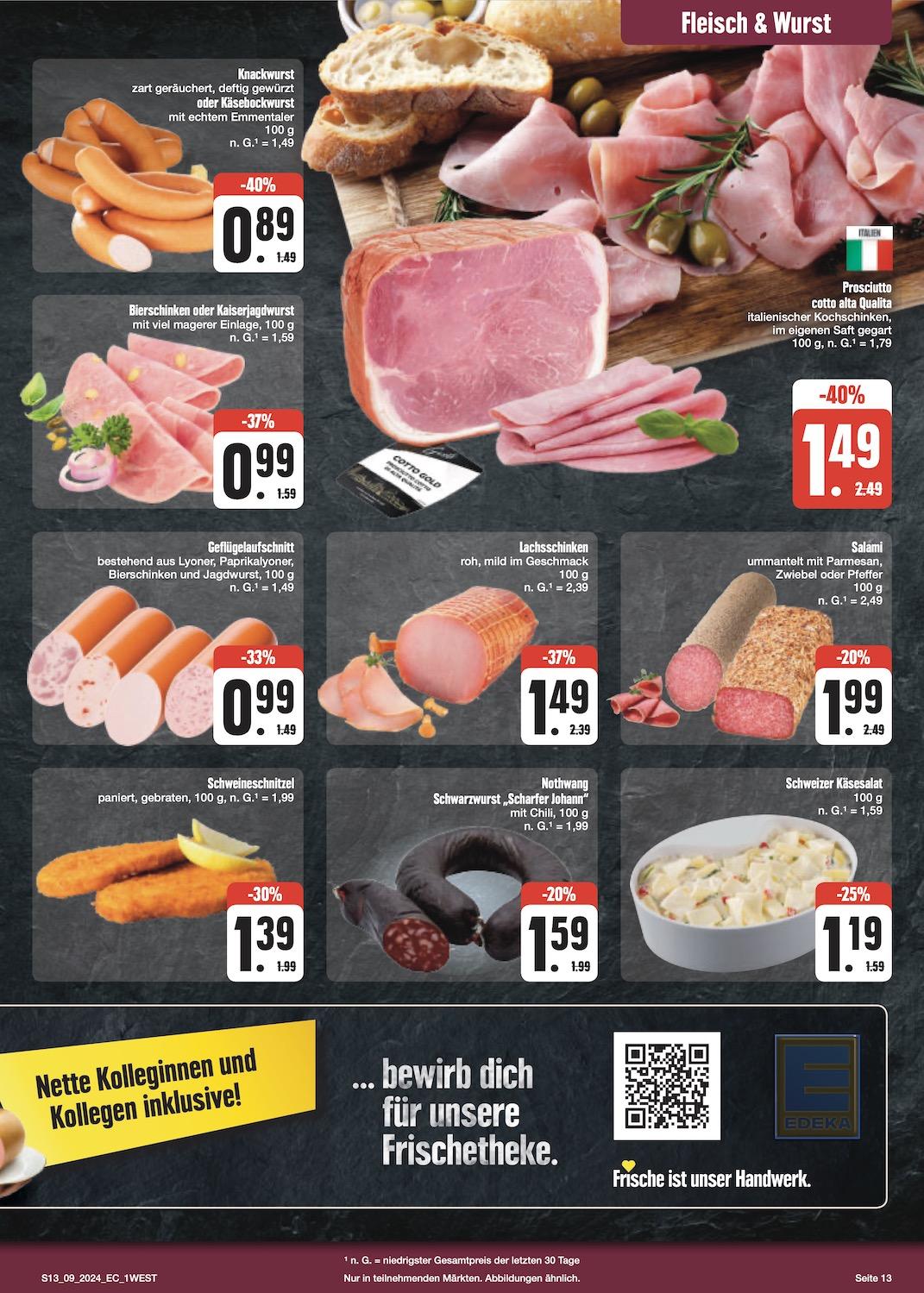 Edeka Prospekt ab Montag - Bayern Nord Seite 13