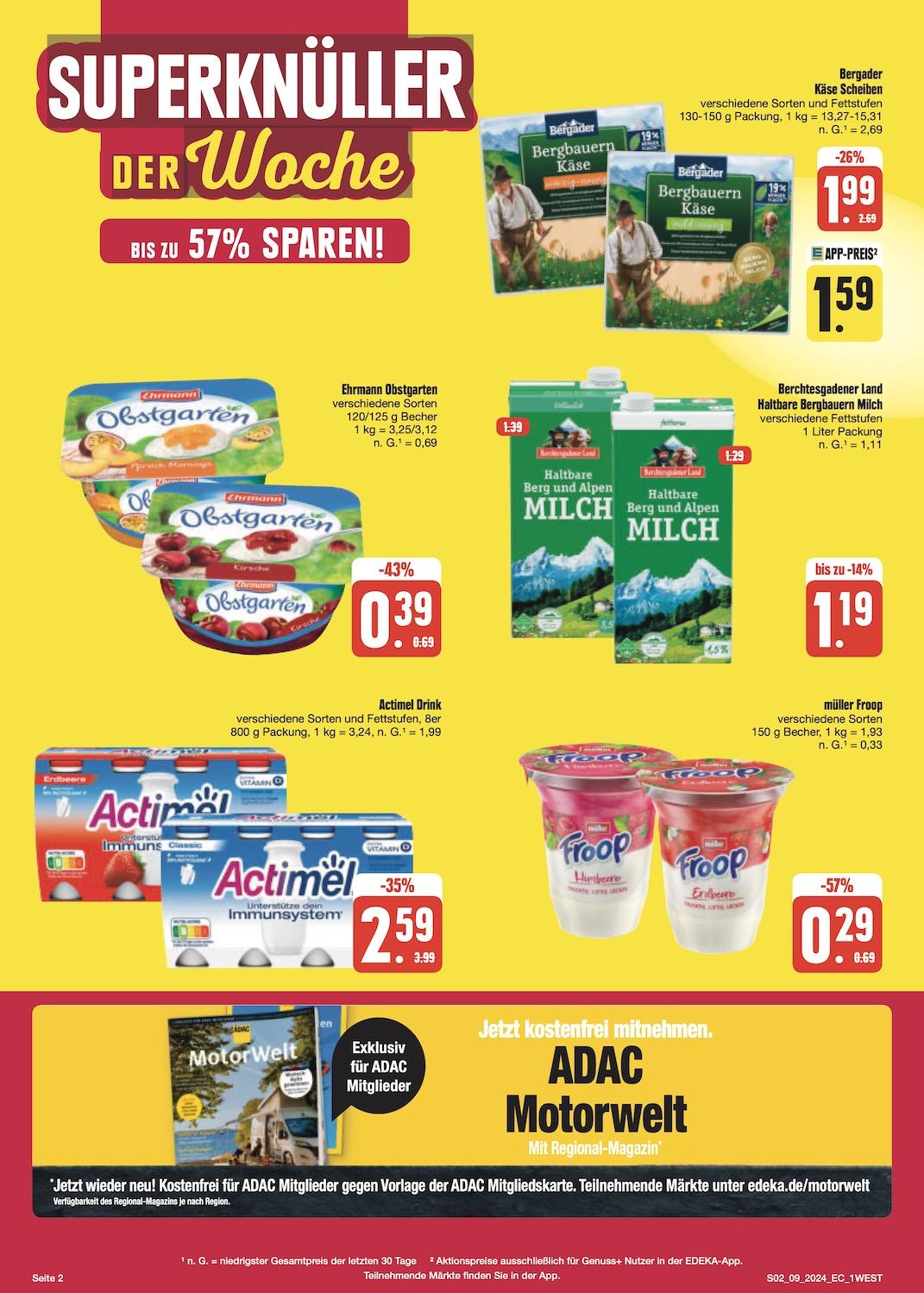 Edeka Prospekt ab Montag - Bayern Nord Seite 2