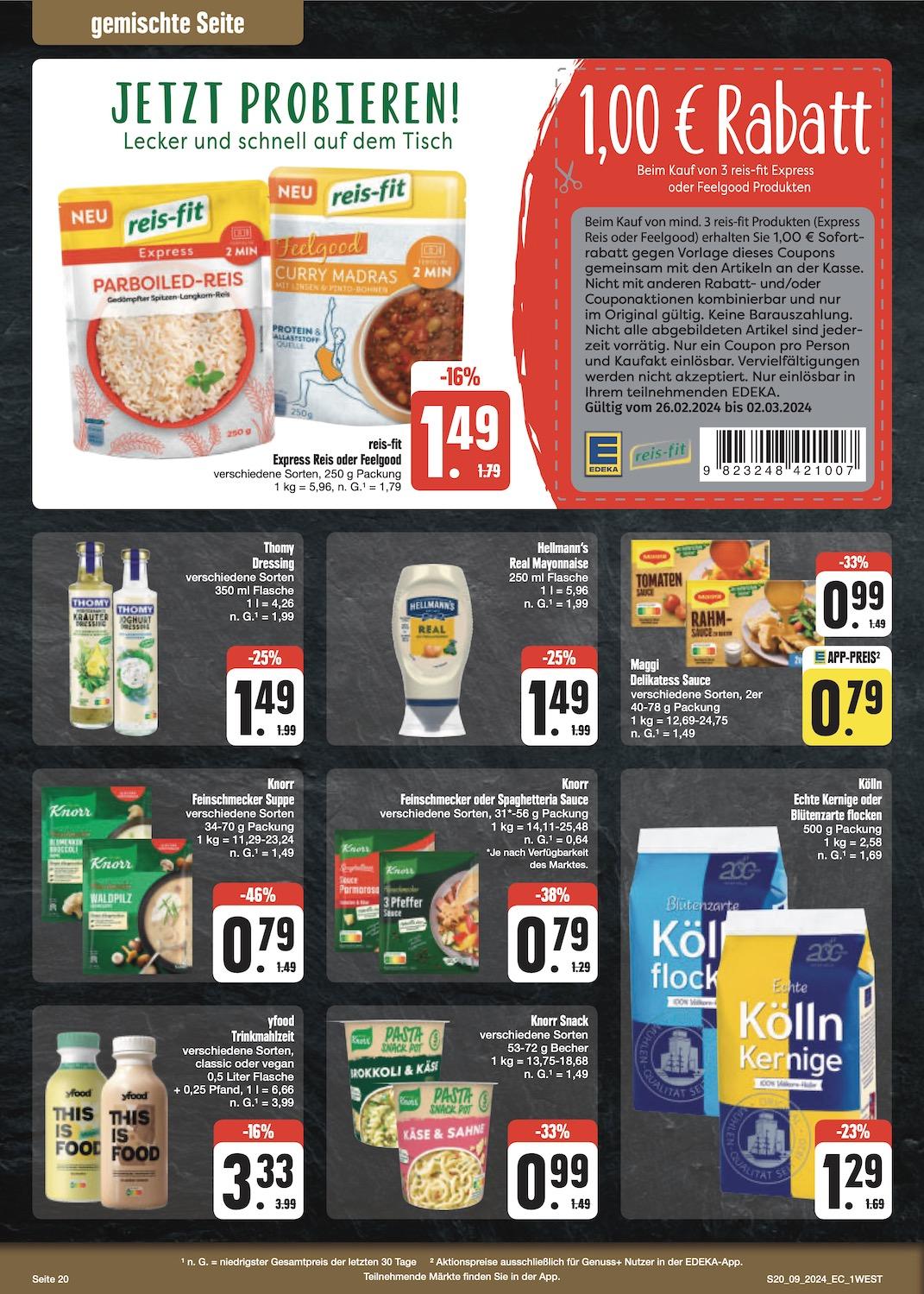 Edeka Prospekt ab Montag - Bayern Nord Seite 20