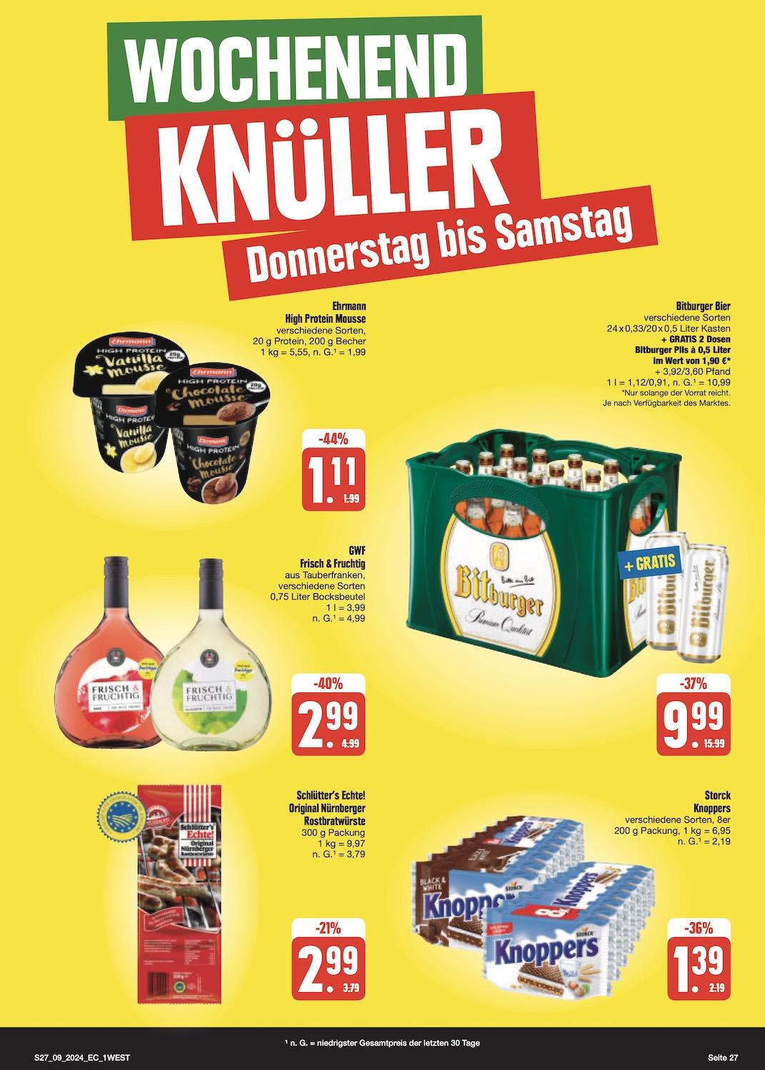 Edeka Prospekt ab Montag - Bayern Nord Seite 27