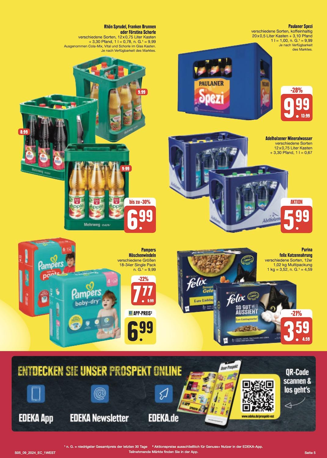 Edeka Prospekt ab Montag - Bayern Nord Seite 5