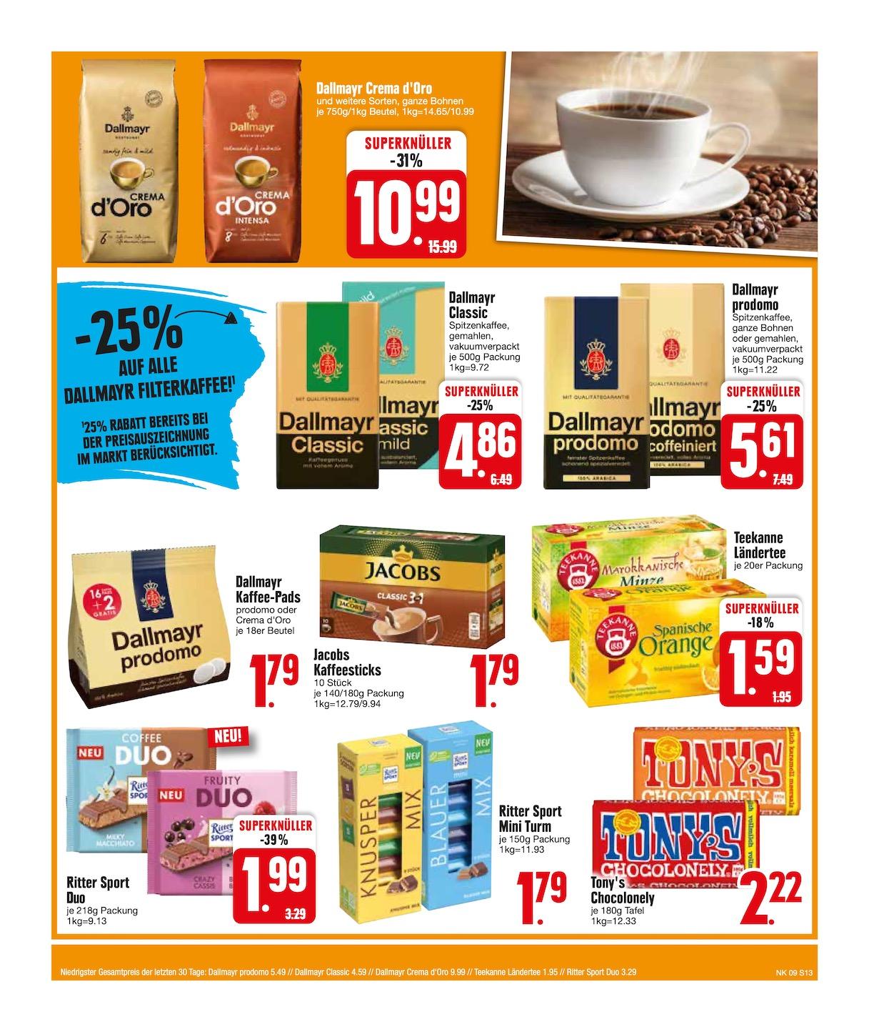 Edeka Prospekt ab Montag - Bayern Süd Seite 13