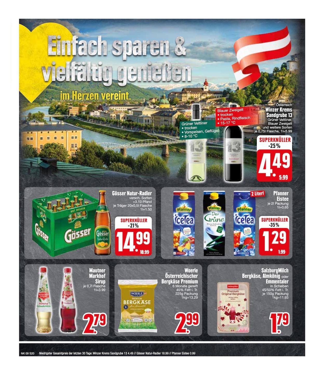 Edeka Prospekt ab Montag - Bayern Süd Seite 20