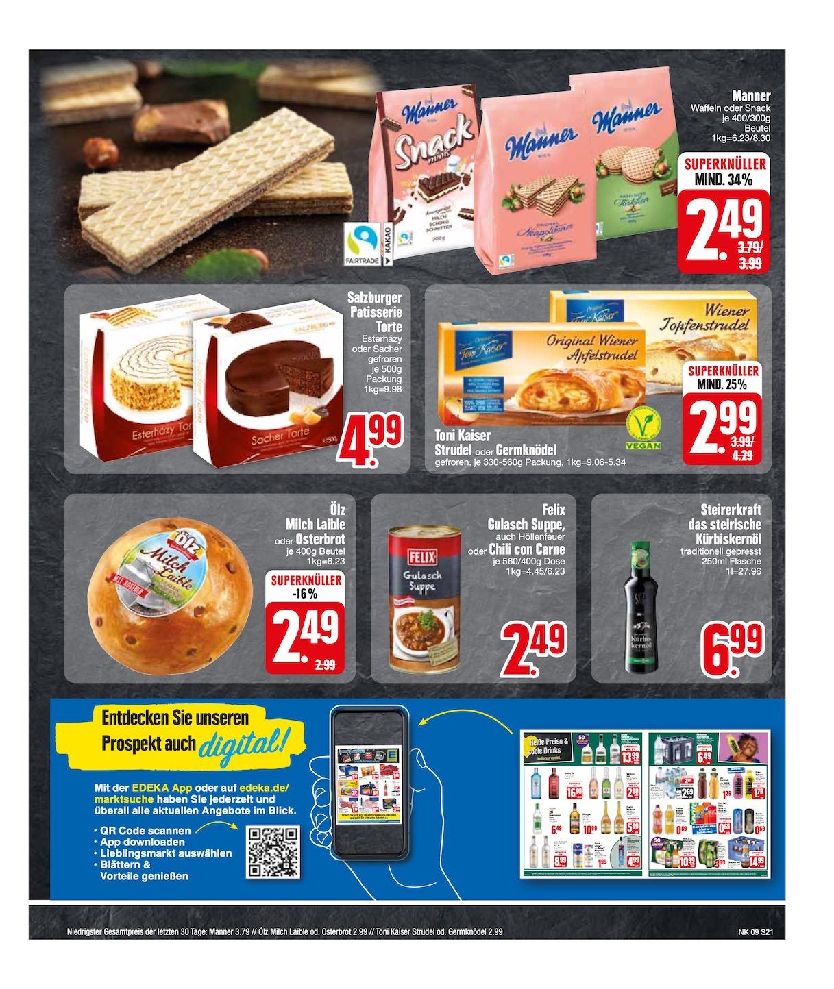 Edeka Prospekt ab Montag - Bayern Süd Seite 21
