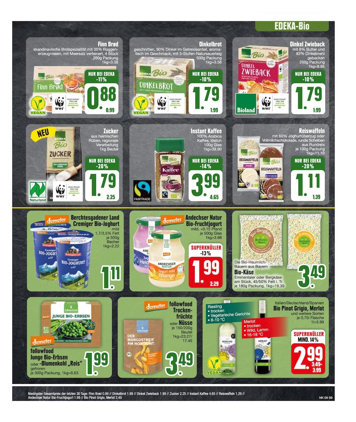Edeka Prospekt ab Montag - Bayern Süd Seite 9