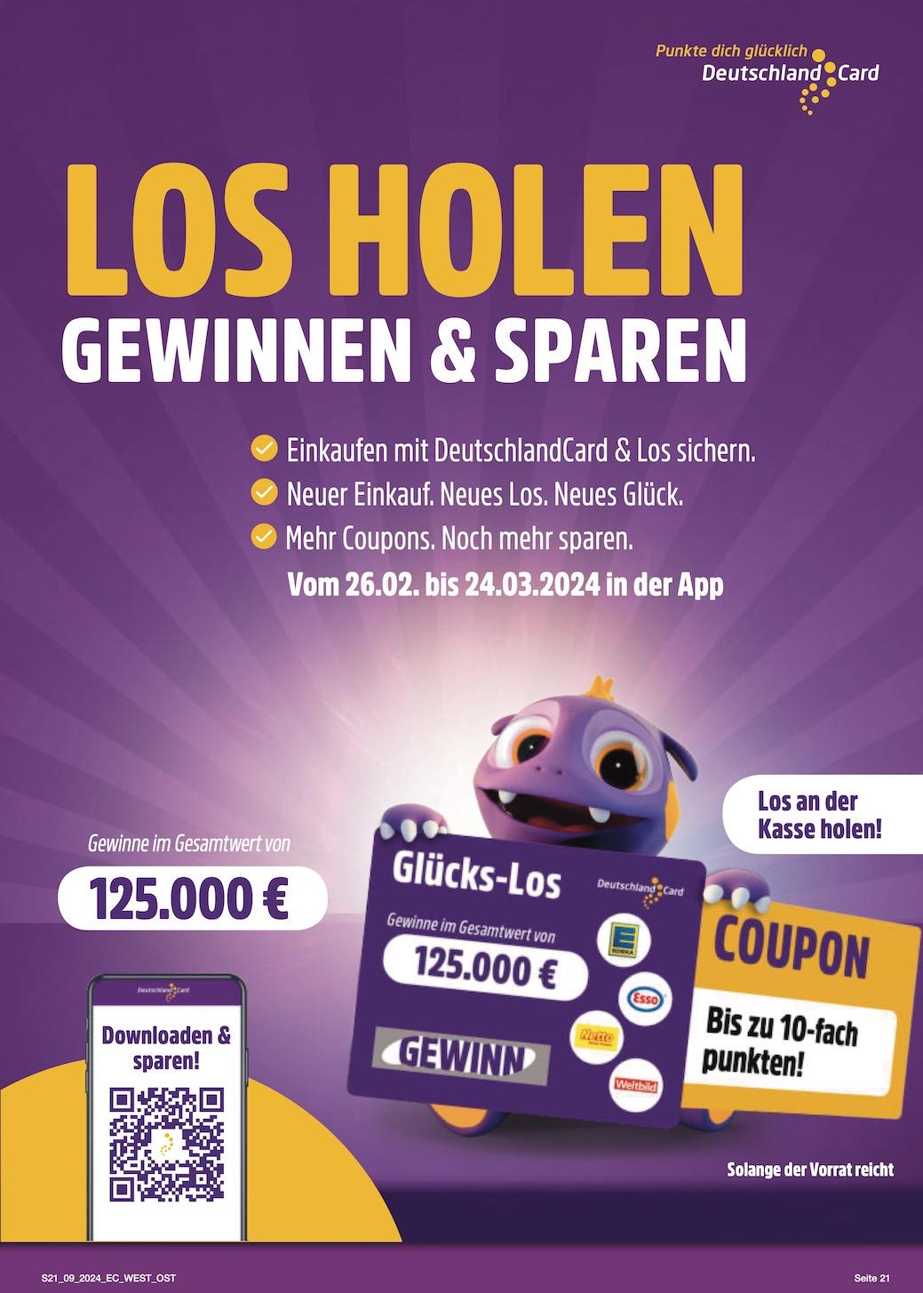 Edeka Prospekt ab Montag - Sachsen Seite 21